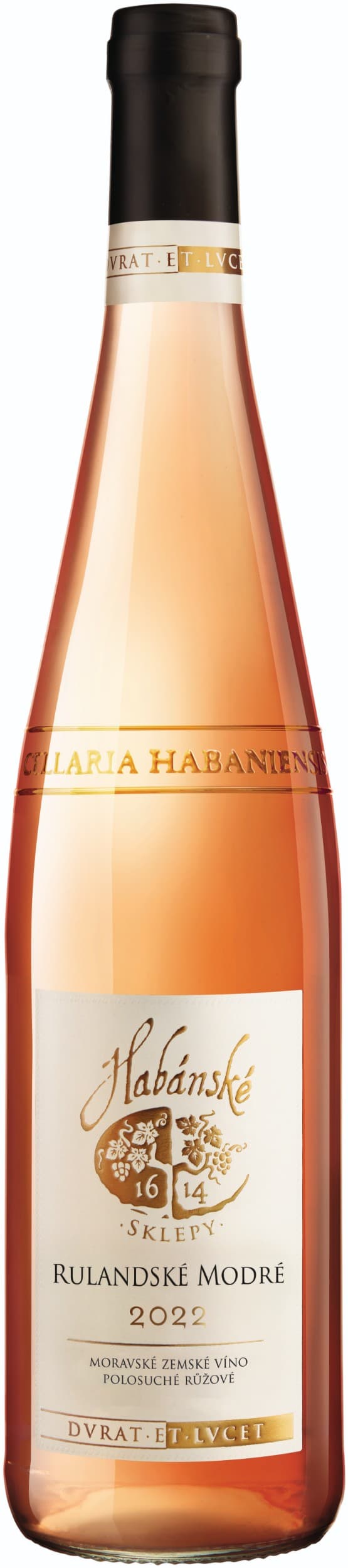 Habánské sklepy Rulandské modré rose polosuché 0,75 l