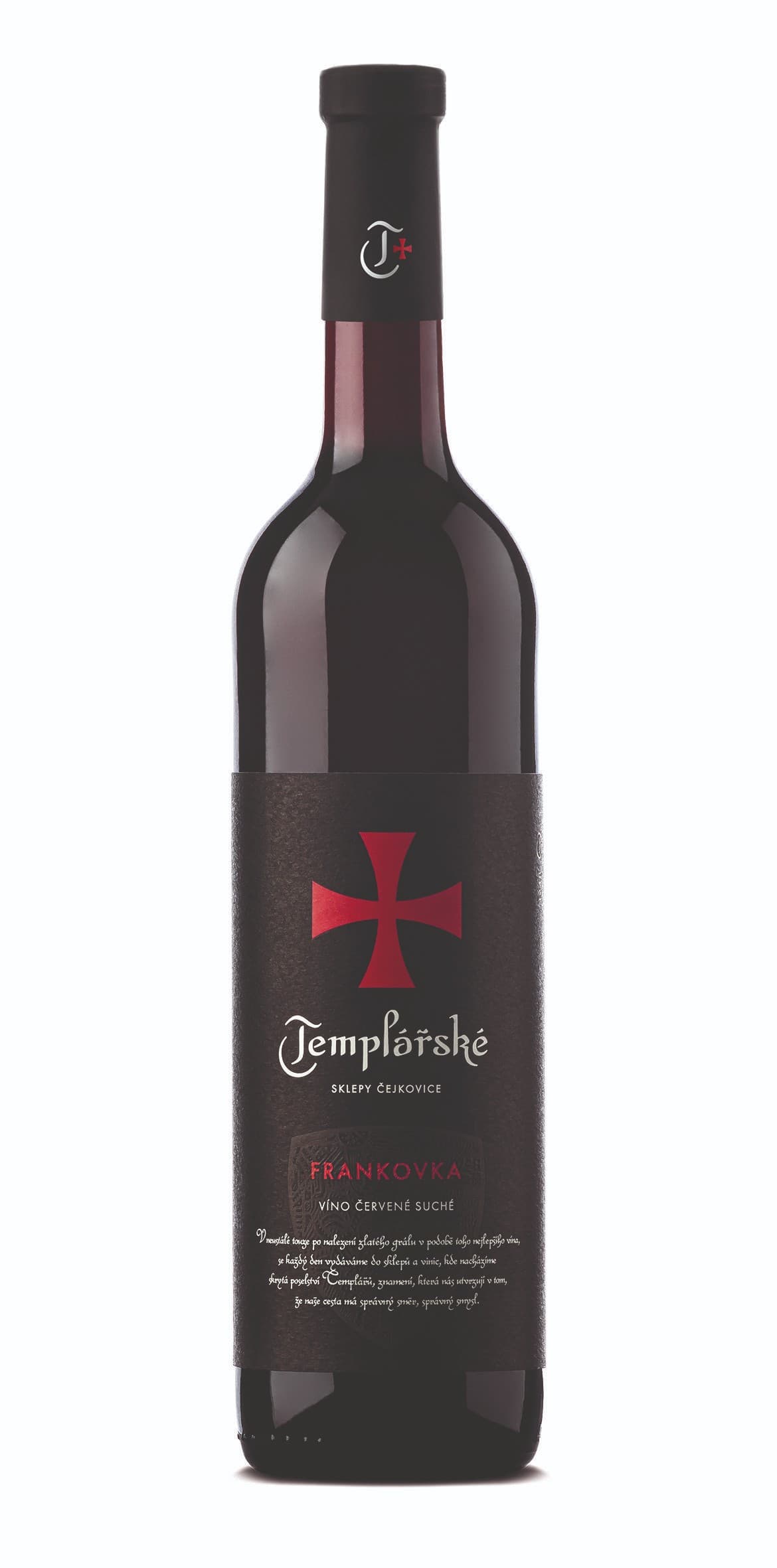 Templářské Sklepy Frankovka jakostní 750 ml