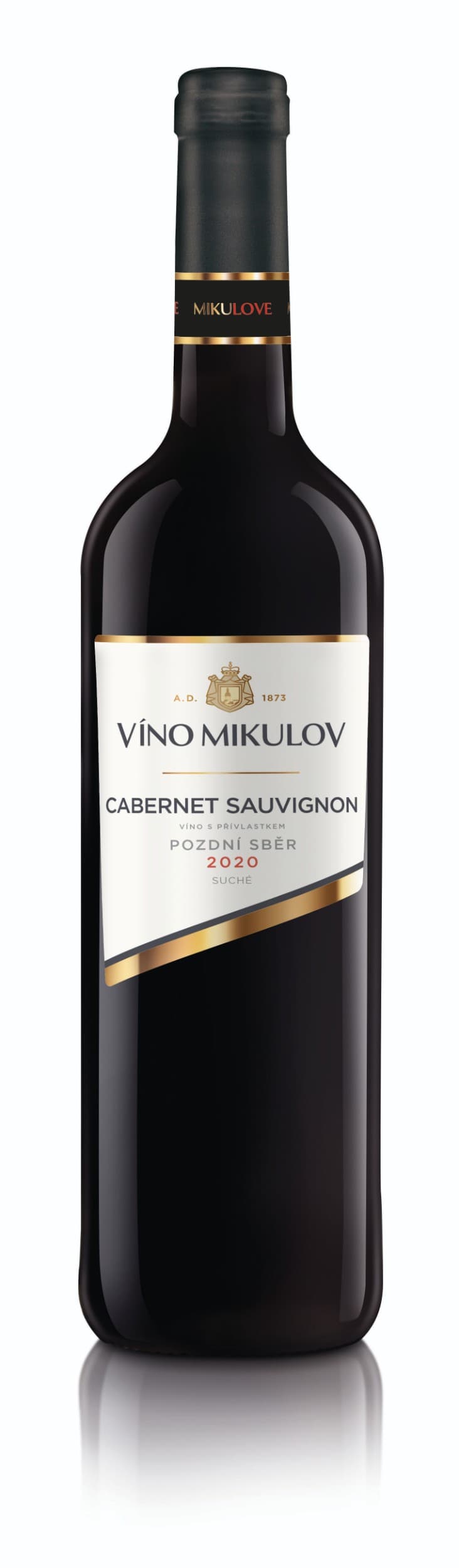 Víno Mikulov Exclusive Cabernet Sauvignon pozdní sběr 750 ml