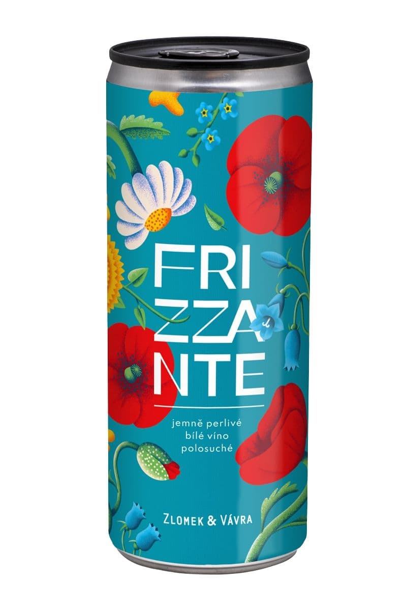 Víno Zlomek & Vávra Frizzante polosuché 250ml