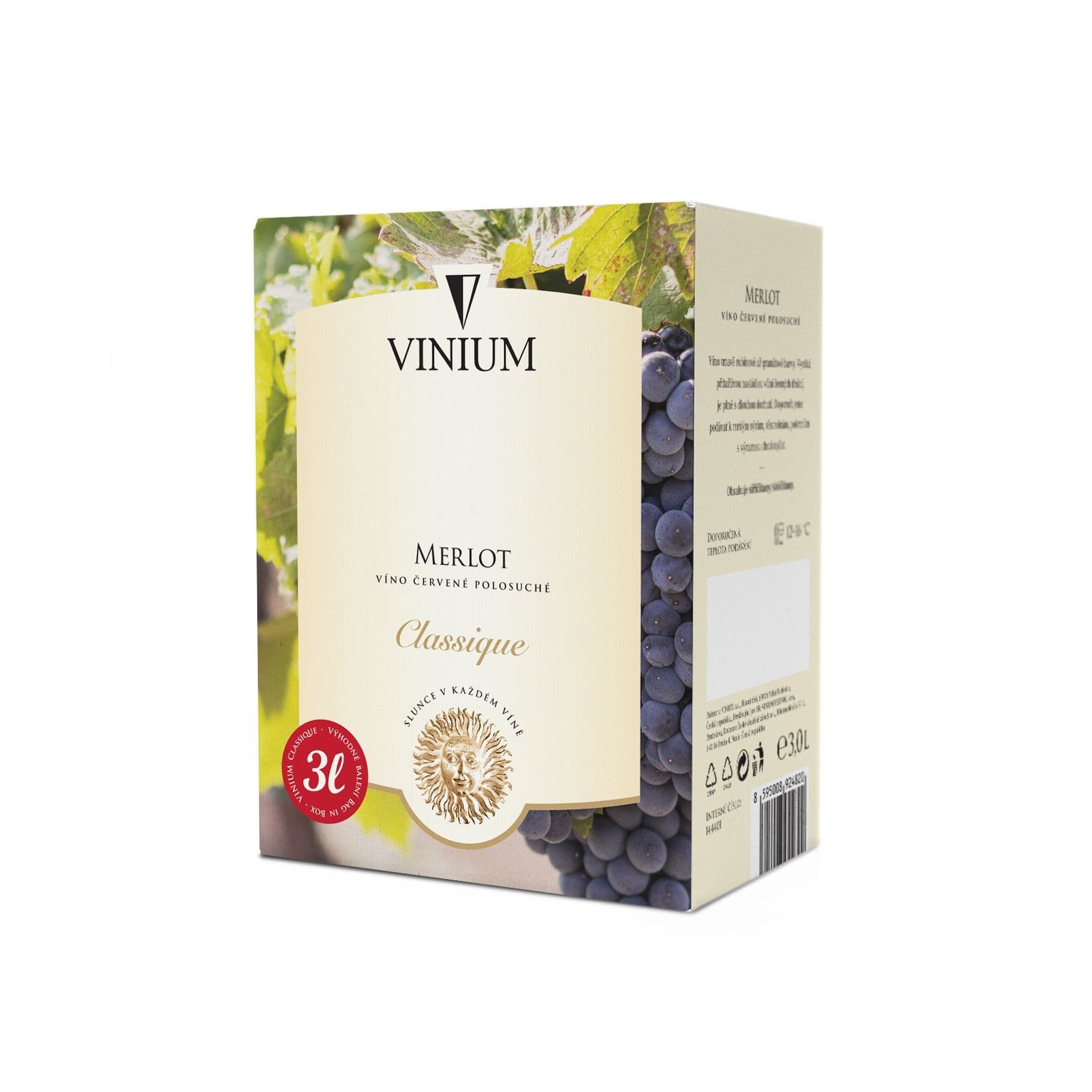 Vinium BIB-Merlot 3,0 l