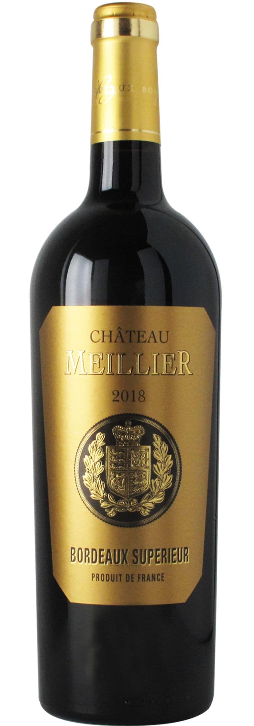 Chateau Meillier Bordeaux Superieur Gold 750 ml