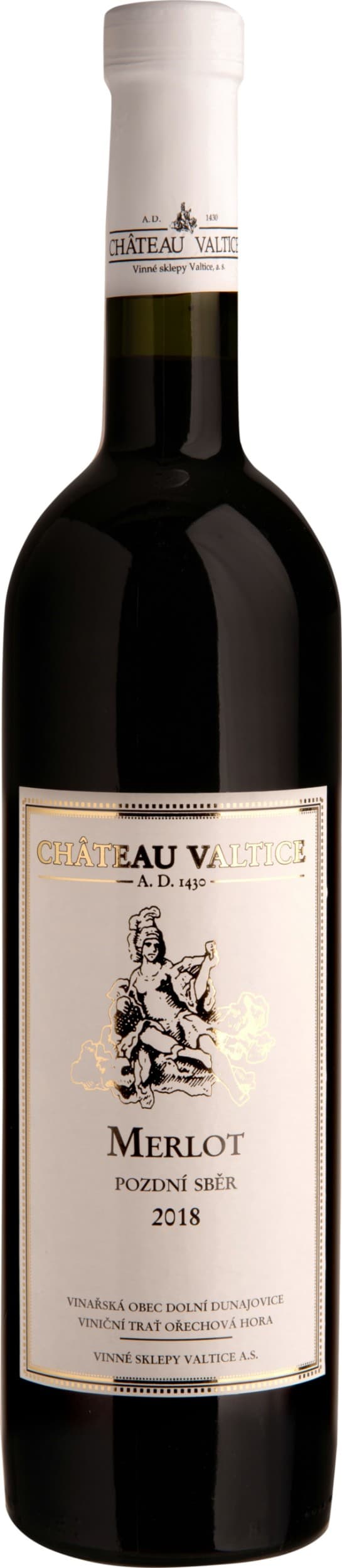 Chateau Valtice Merlot pozdní sběr 750 ml