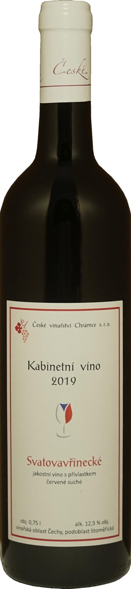 Vinařství Chrámce Svatovavřinecké kabinetní 750 ml