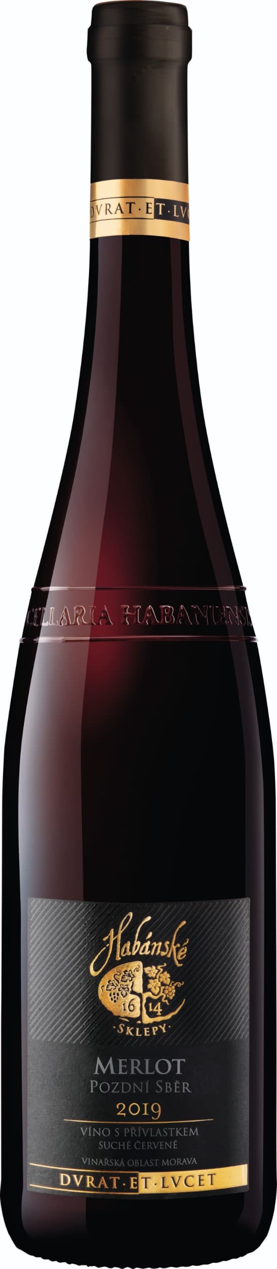 Habánské sklepy Merlot pozdní sběr 0,75l