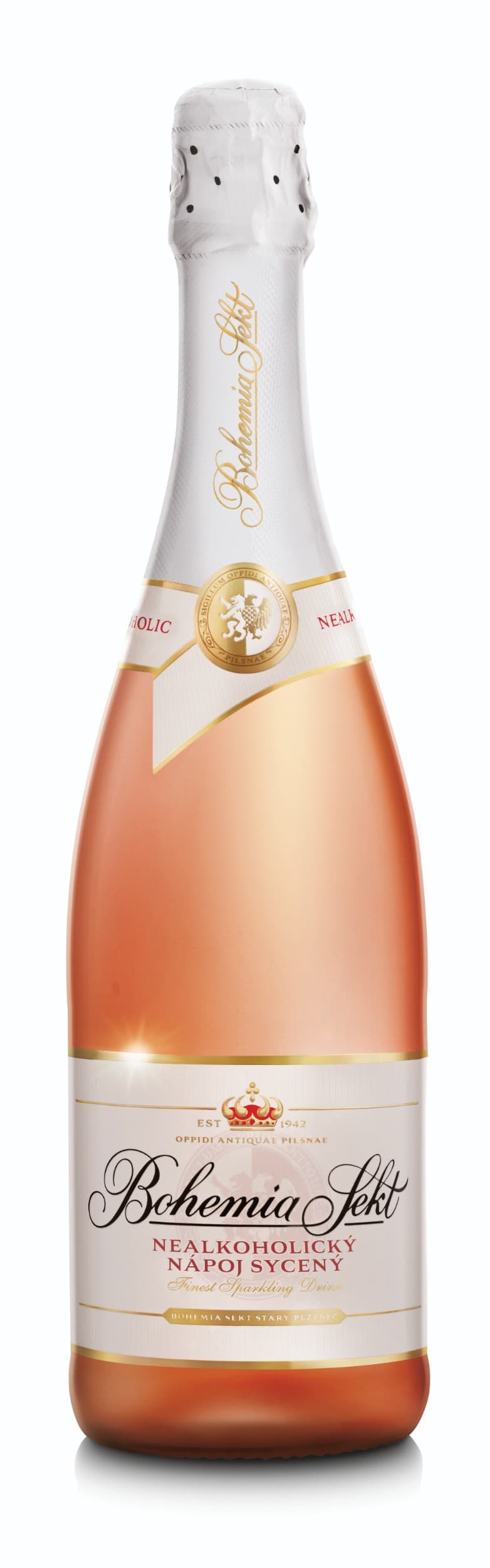 Bohemia Sekt nealkoholický nápoj rosé 750 ml