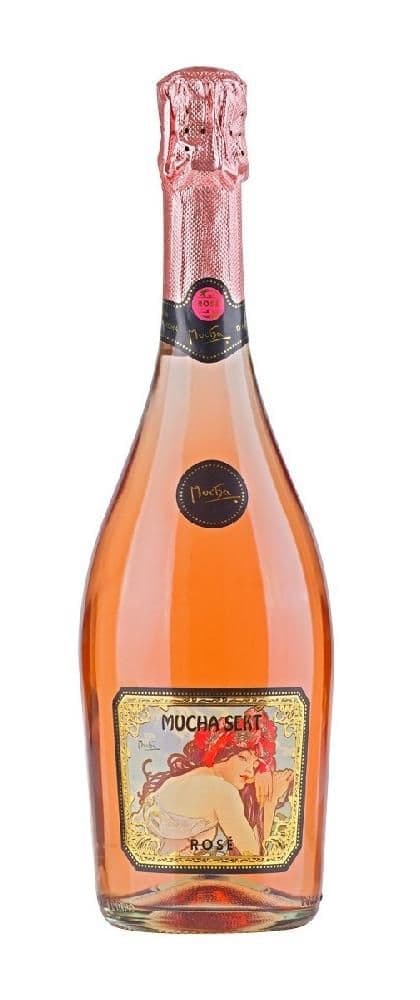 Mucha Sekt Rosé sec 750 ml