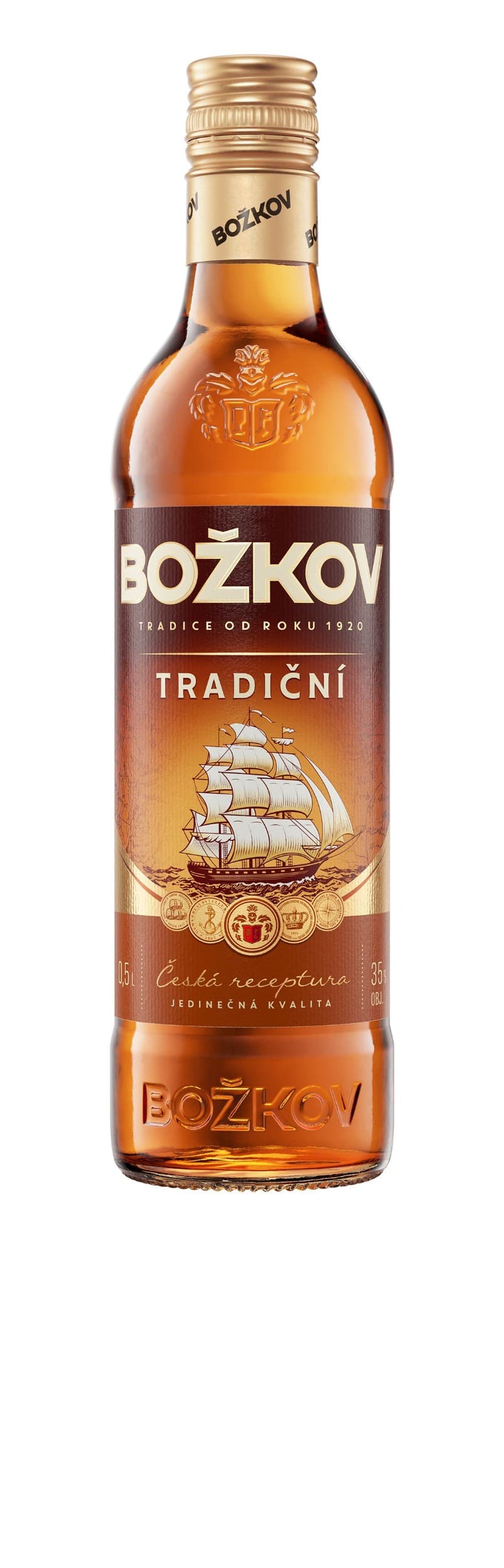 Božkov Tradiční 35% 0,5 l