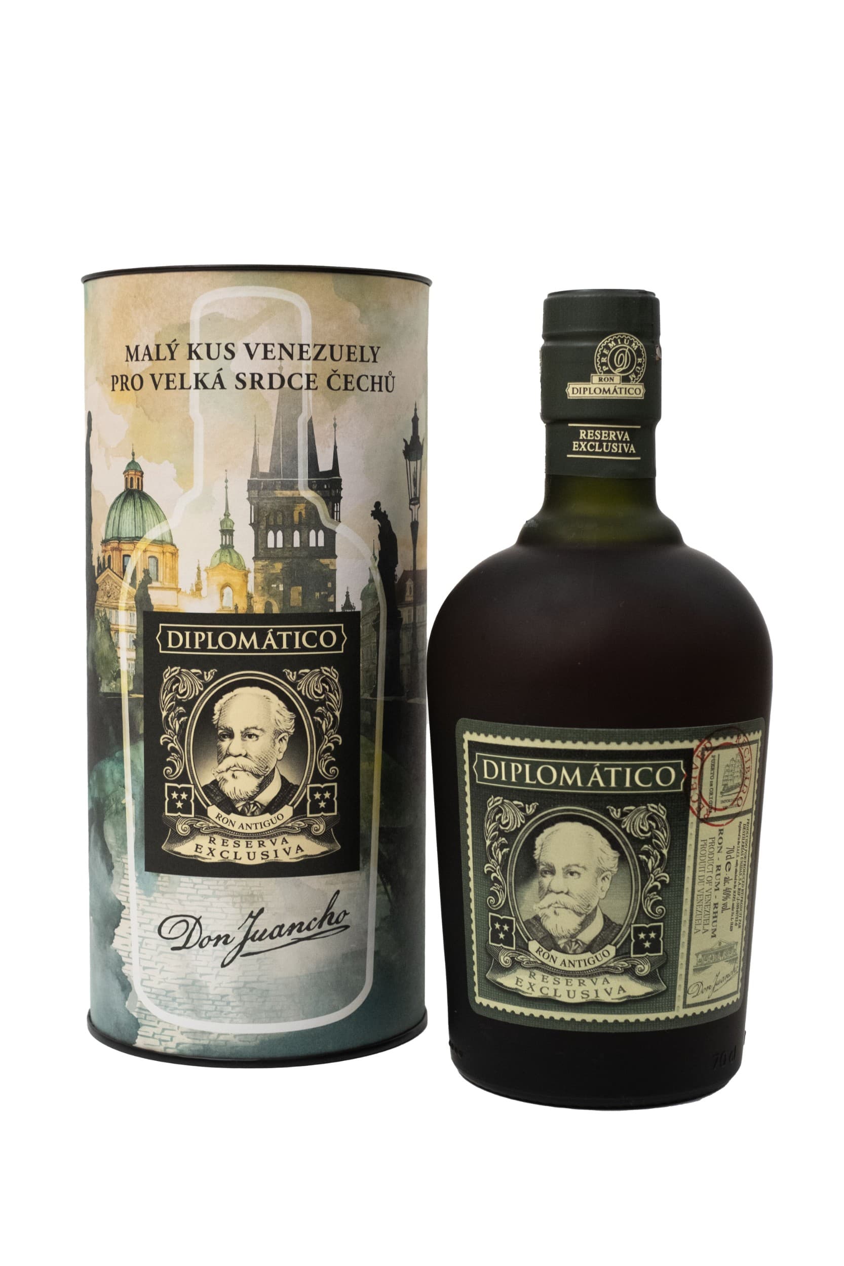 Diplomático Reserva exclusiva Rum tuba 40% 700 ml