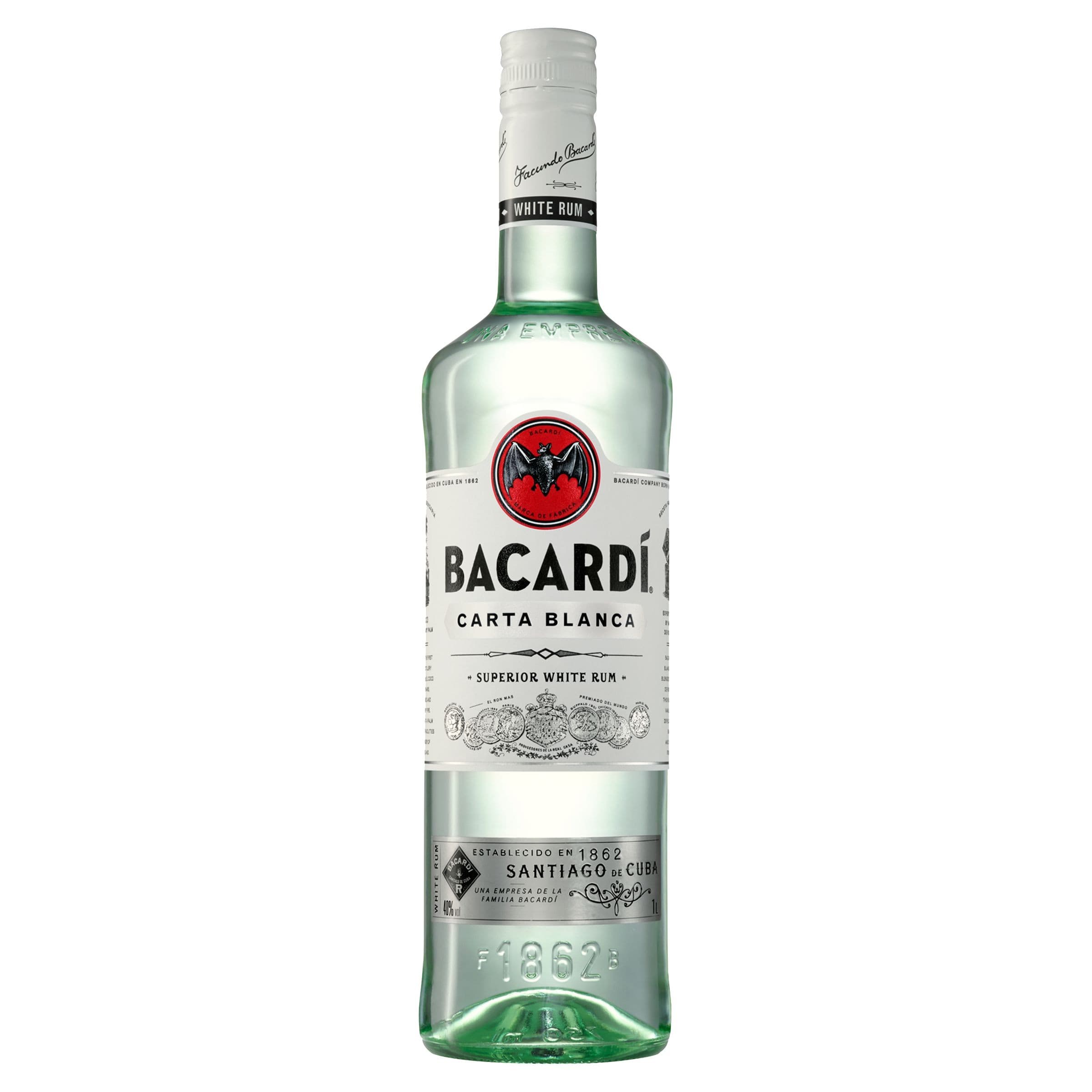 Bacardi Carta Blanca Rum 700 ml