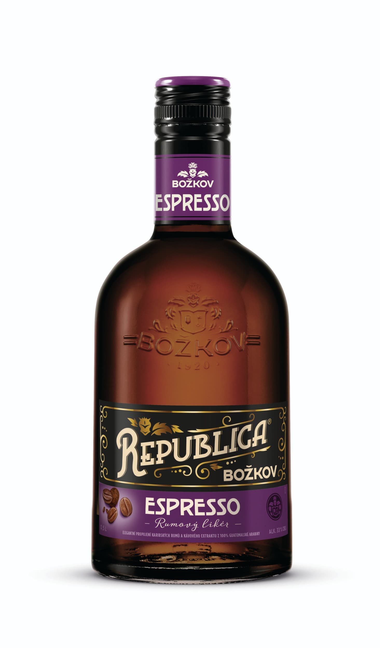 Božkov Republica Espresso 0,5l 33%