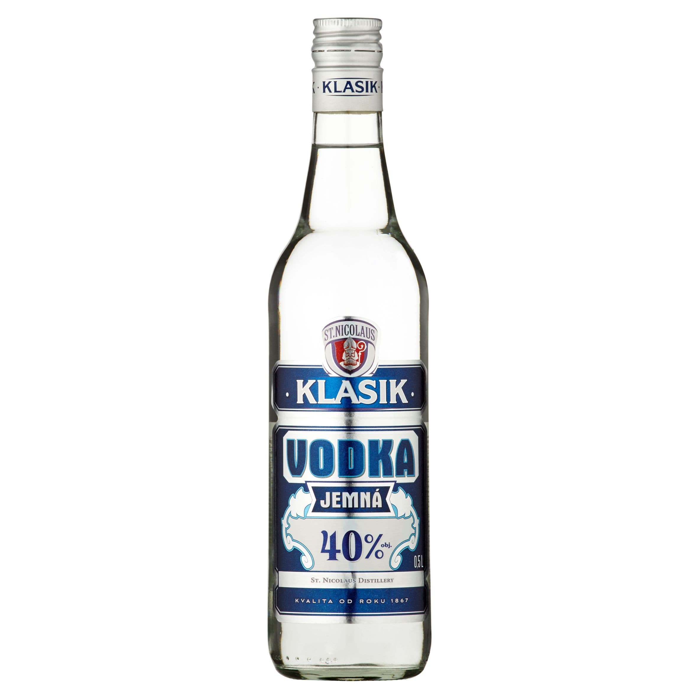 St. Nicolaus Klasik Vodka jemná 0,5 l