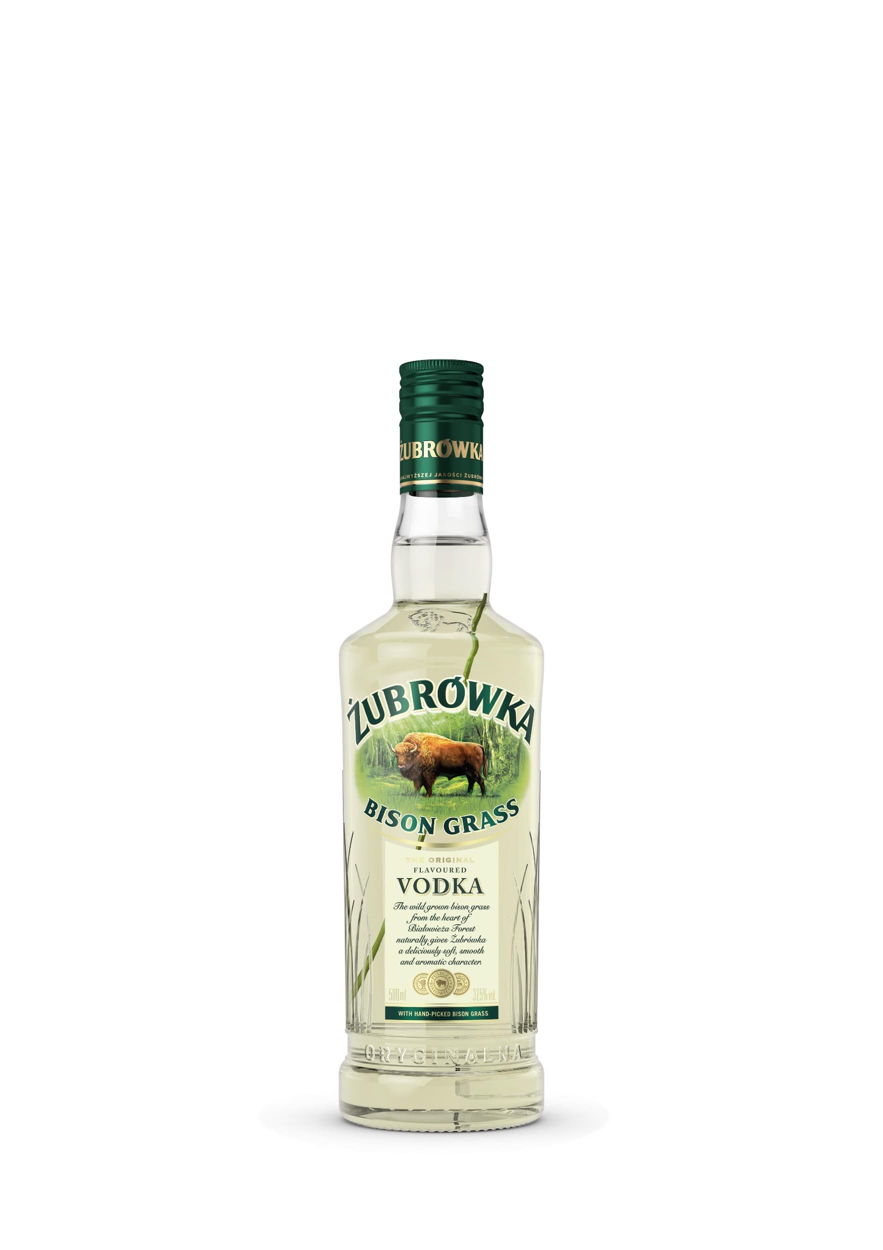 Zubrowka Bison Grass Vodka 37,5% 0,5l