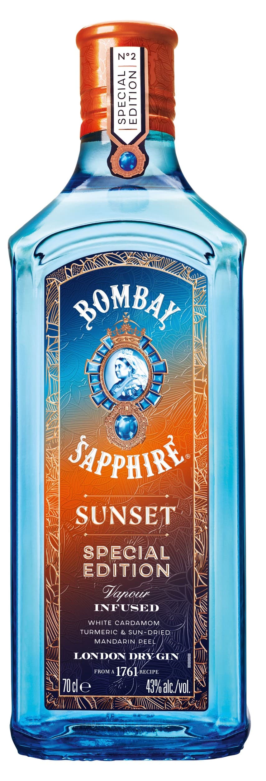 Bombay Sapphire Sunset London Dry Gin 700ml