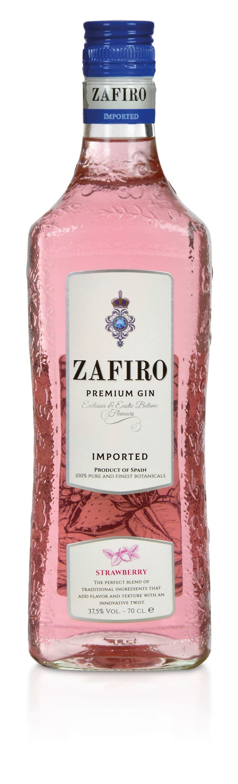 Zafiro Strawberry gin 37.5% 0,7 l