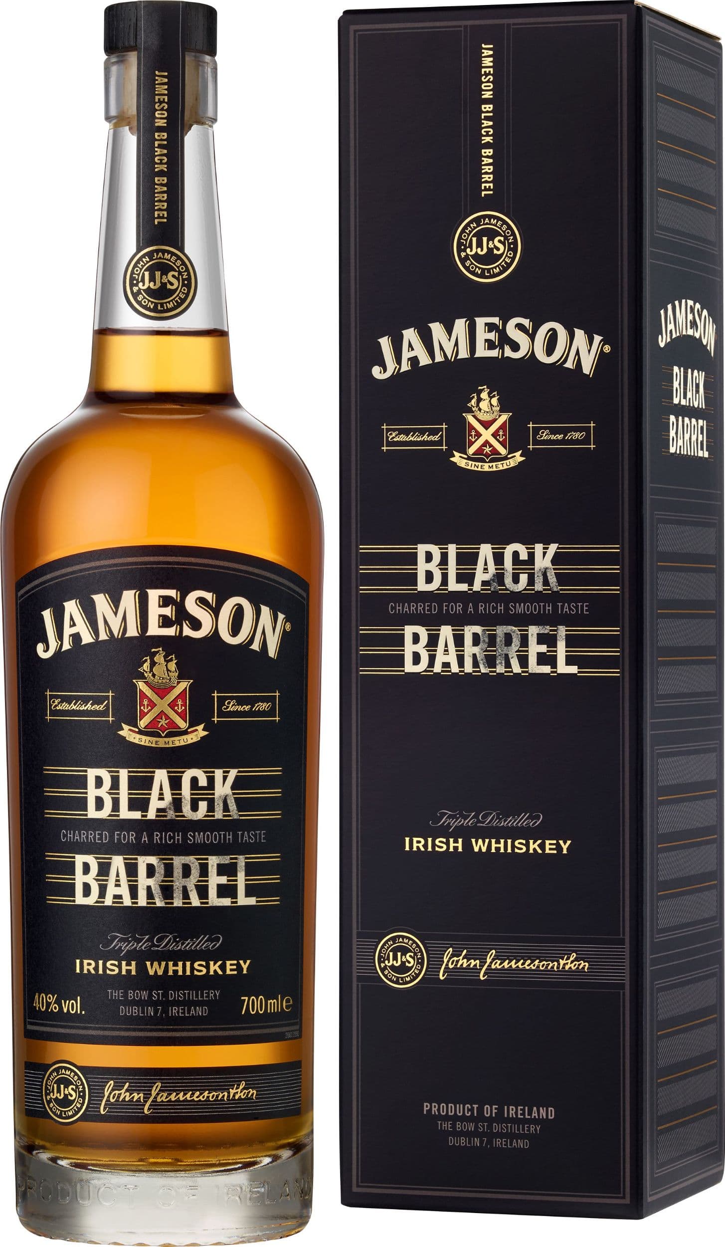 Jameson Black Barrel 40% 0,7 l