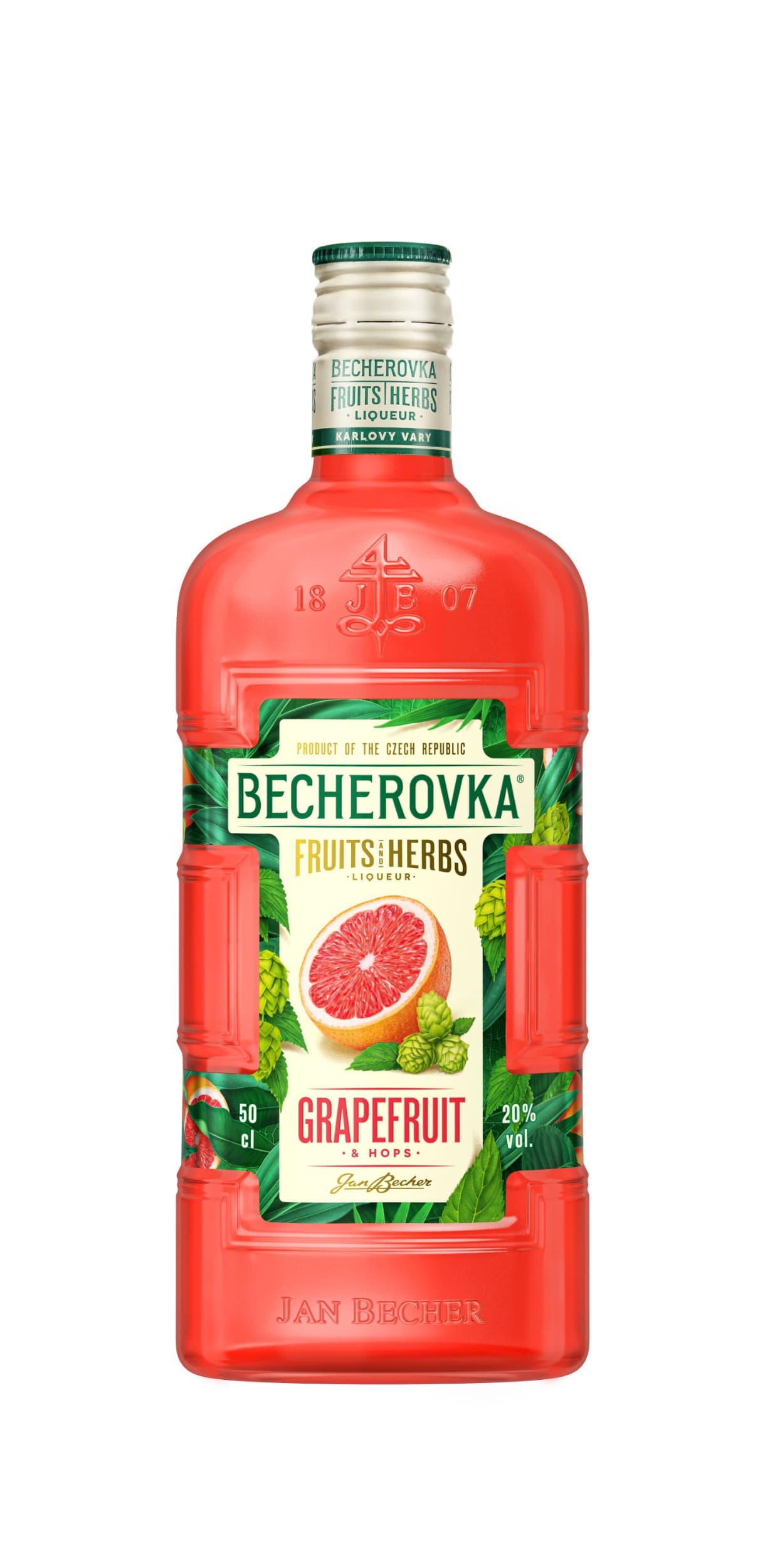 Becherovka GRAPEFRUIT & HOPS 20% 0,5l