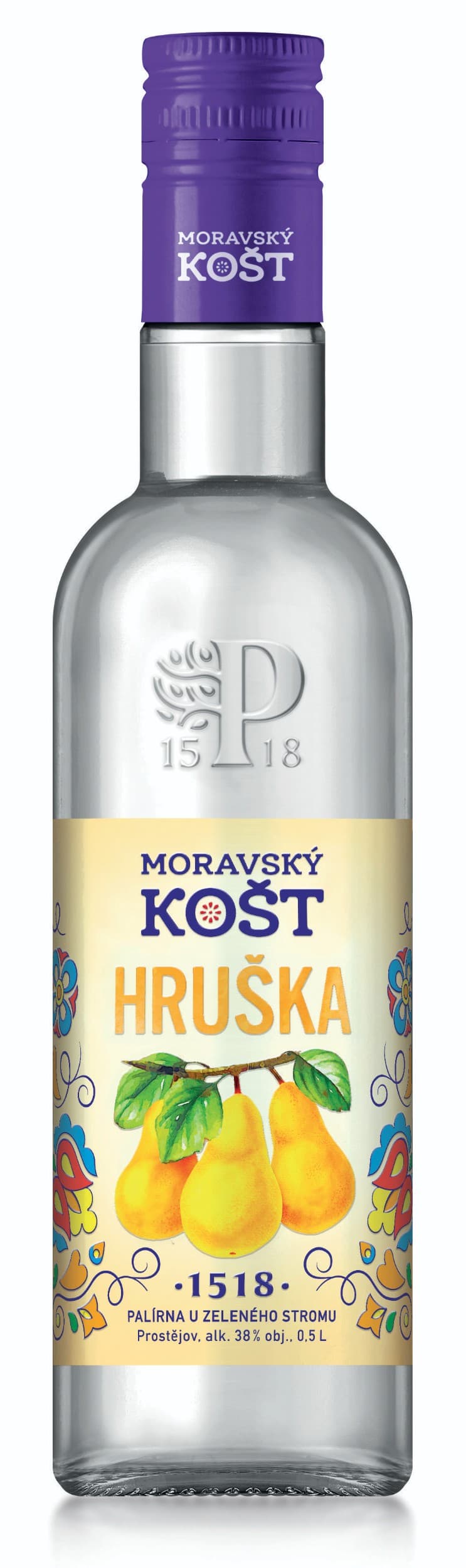 Moravský Košt Hruška 38% 0,5l