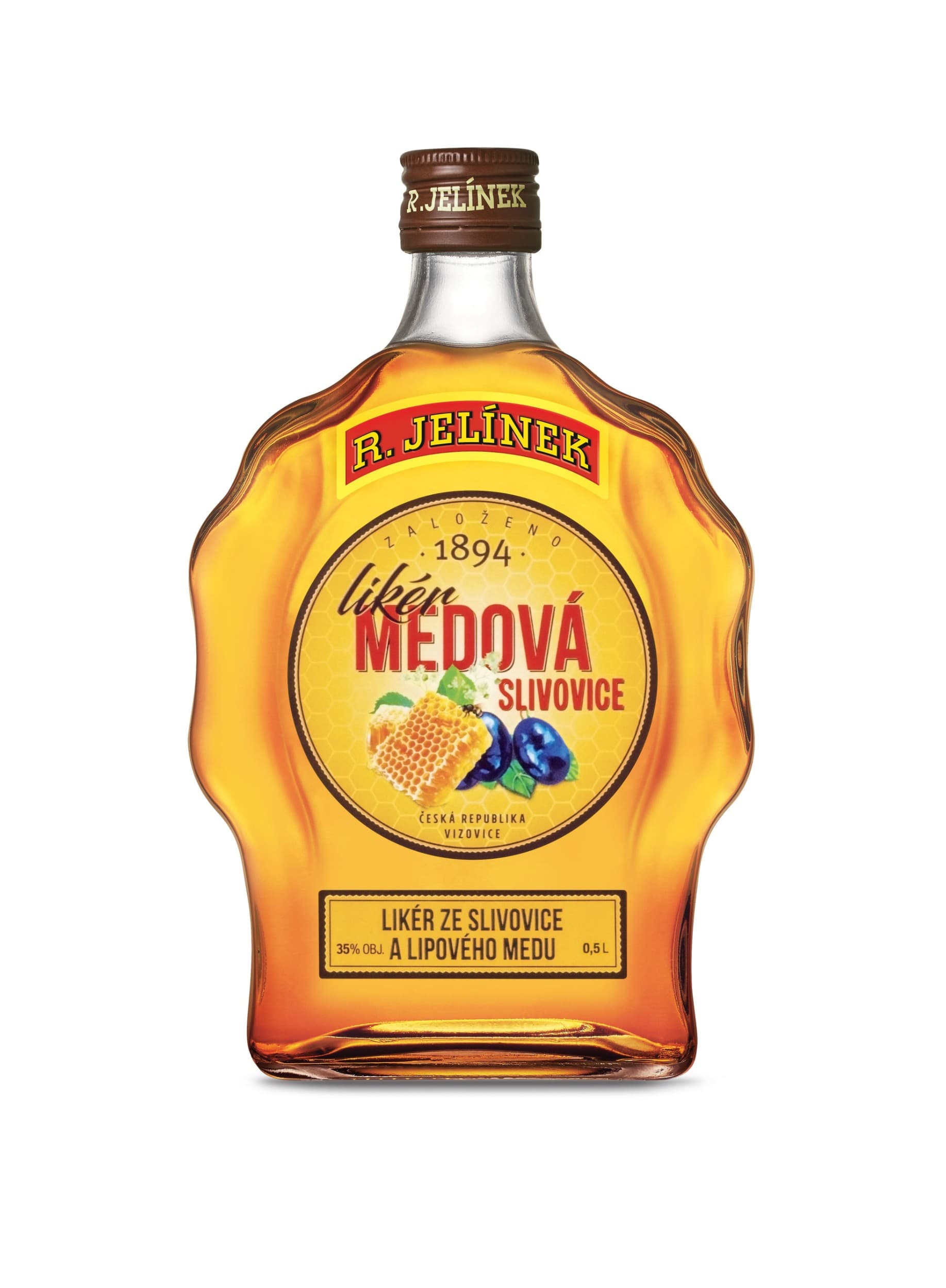 Medová Slivovice 35% 0,5 l