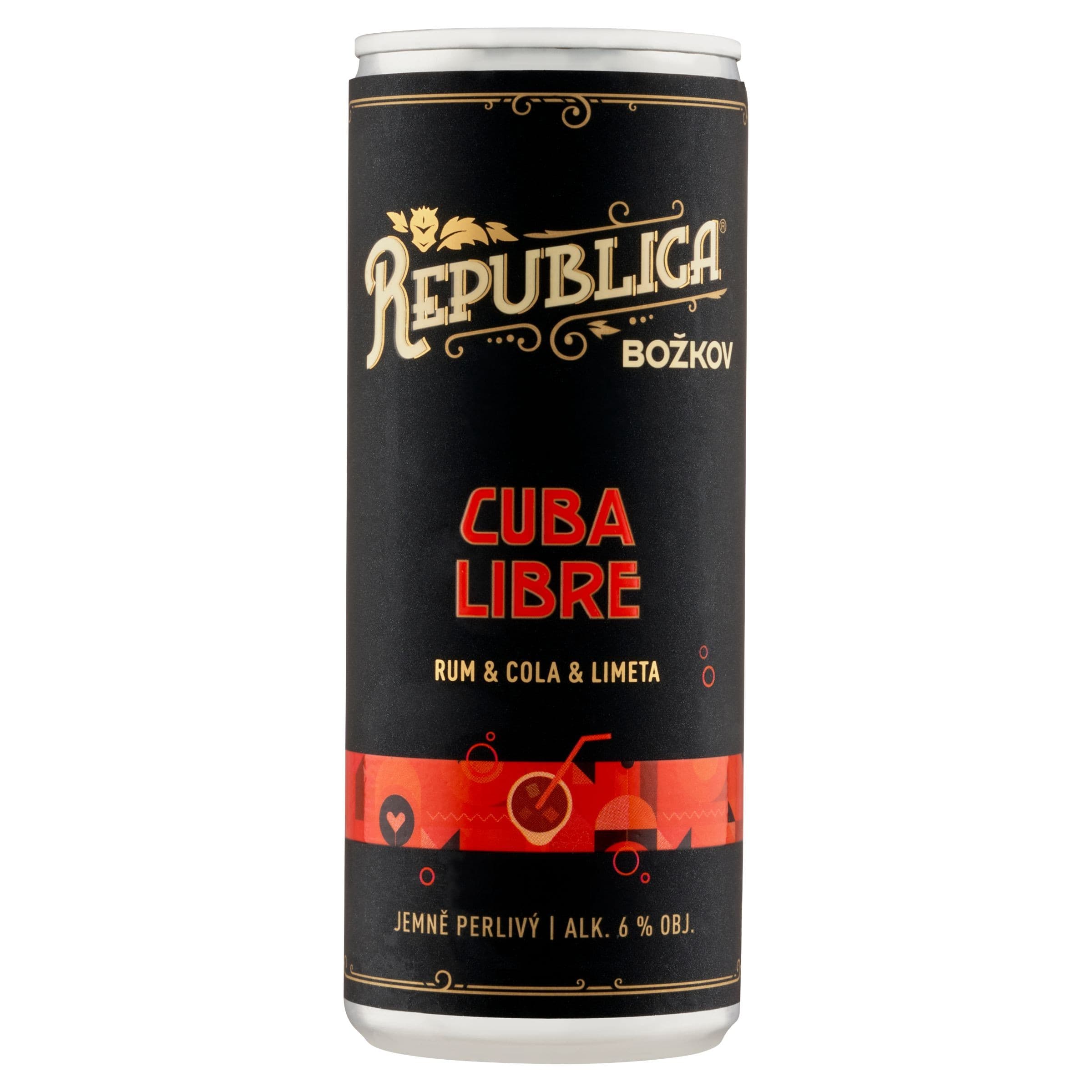 Republica Cuba Libra Plech 6% 0,25 l