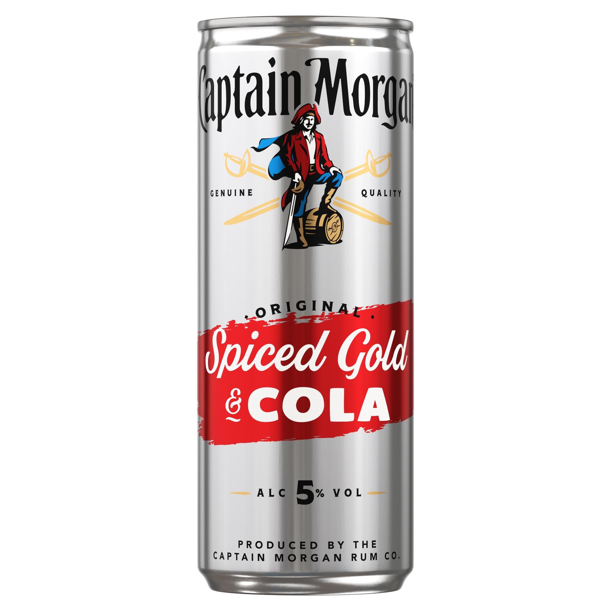 Captain Morgan & Cola 250 ml