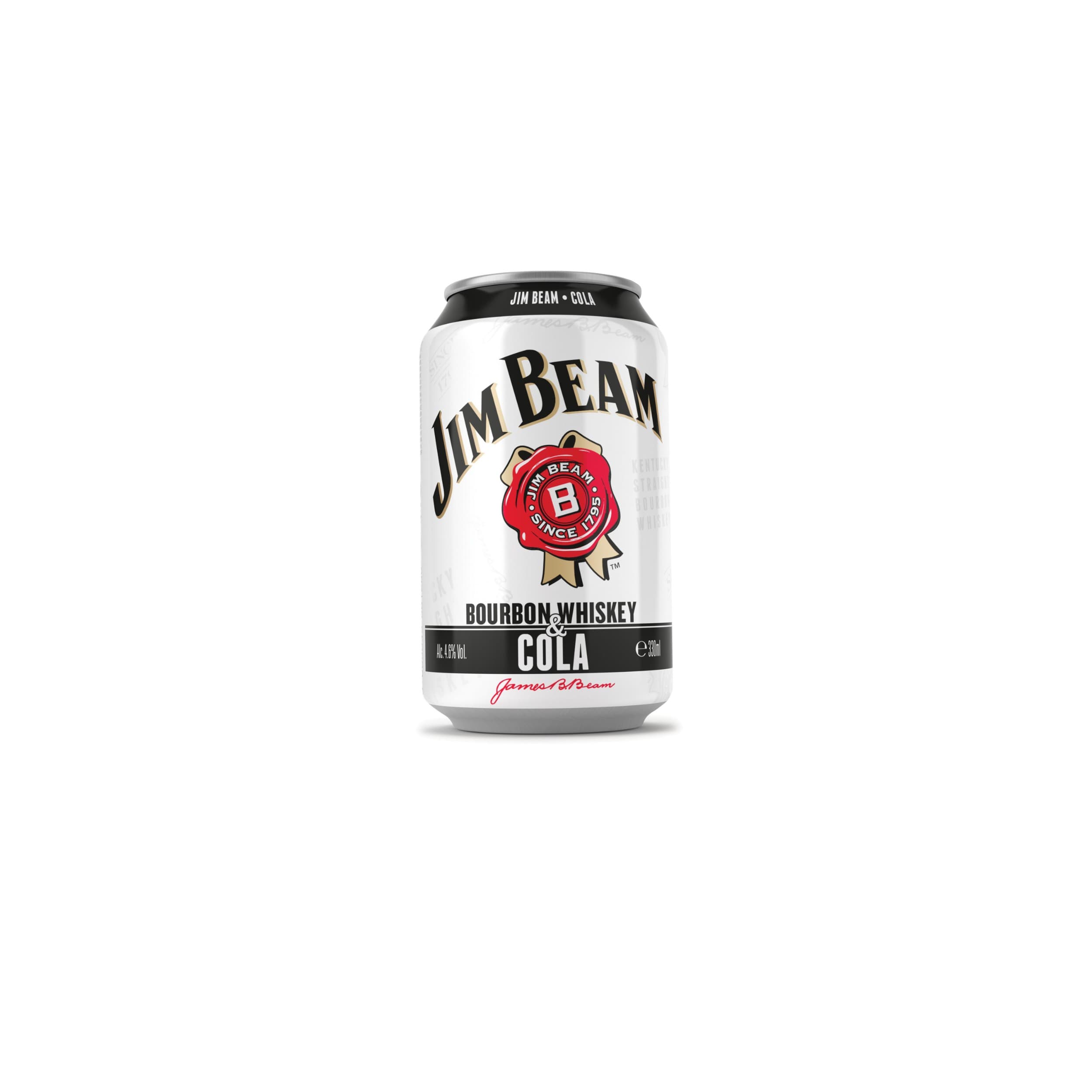 Jim Beam Bourbon Whisky&Cola 4,5% 0,33l
