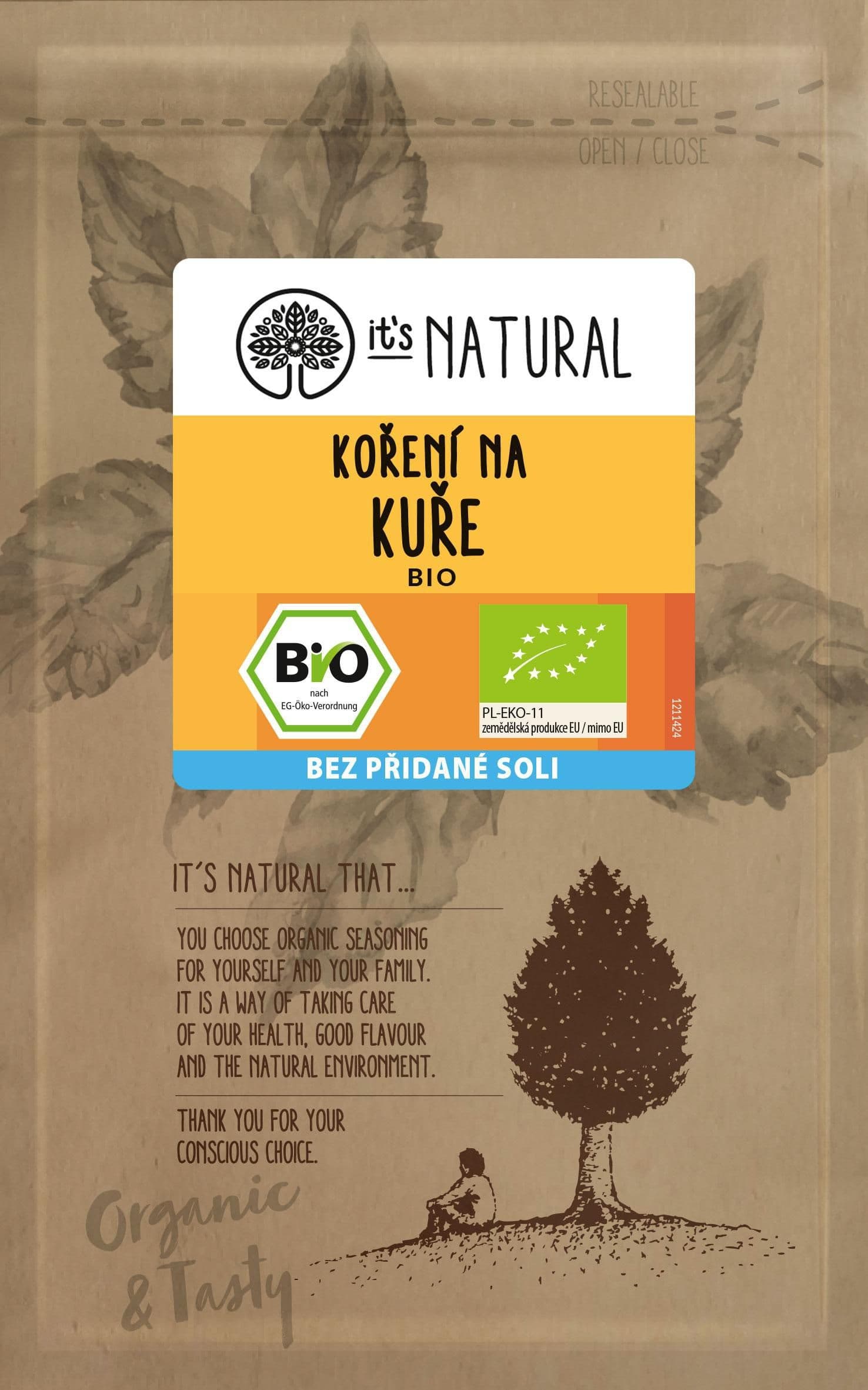 It´s Natural BIO Koření na kuře 20 g