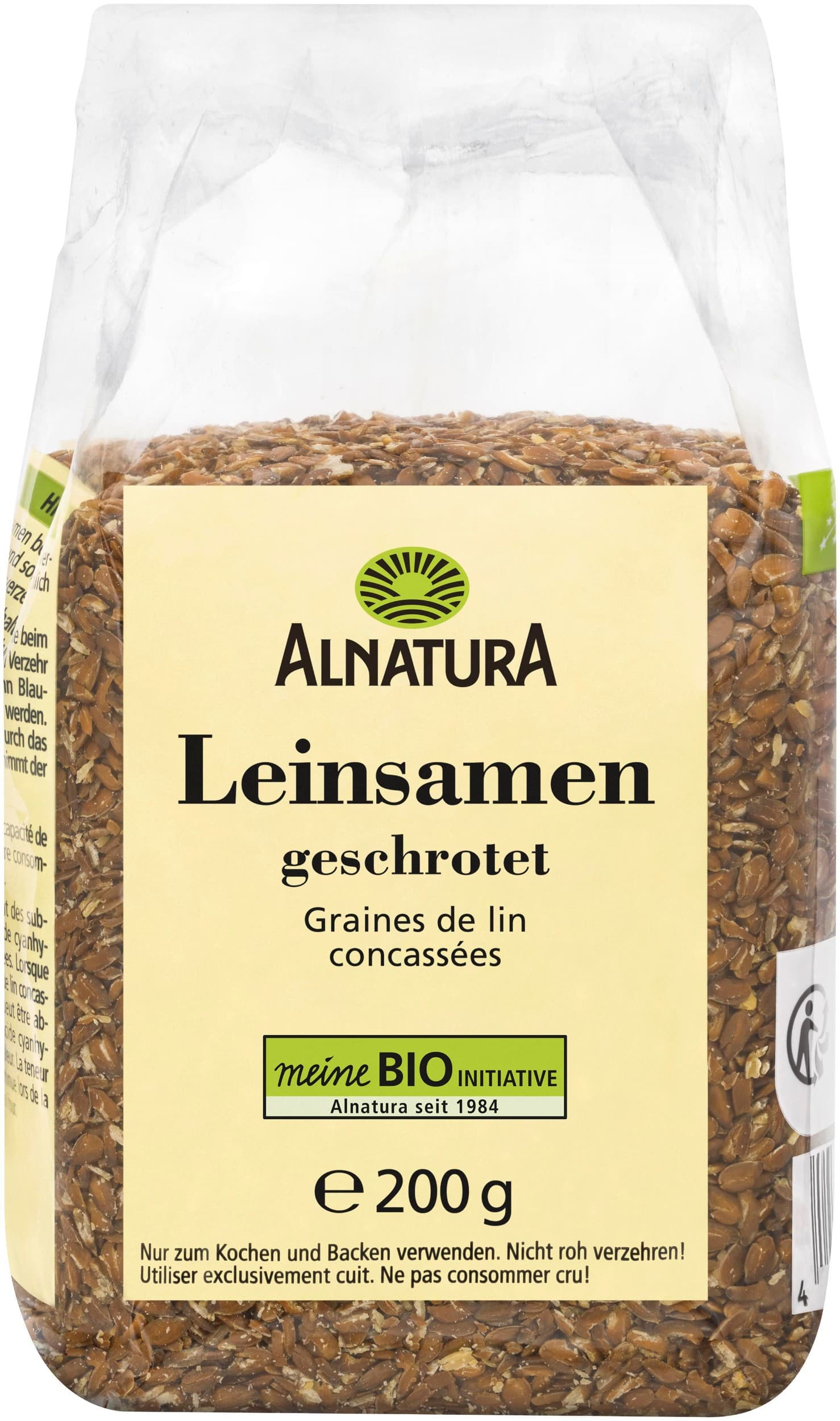 Alnatura BIO semínko lněné mleté 200g