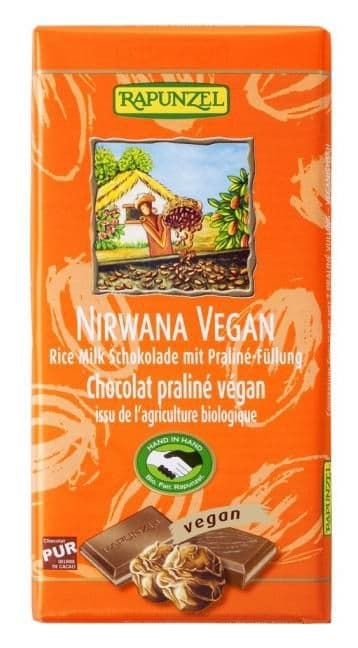 Bio Nebio BIO čokoláda Nirwana Rapunzel 100 g