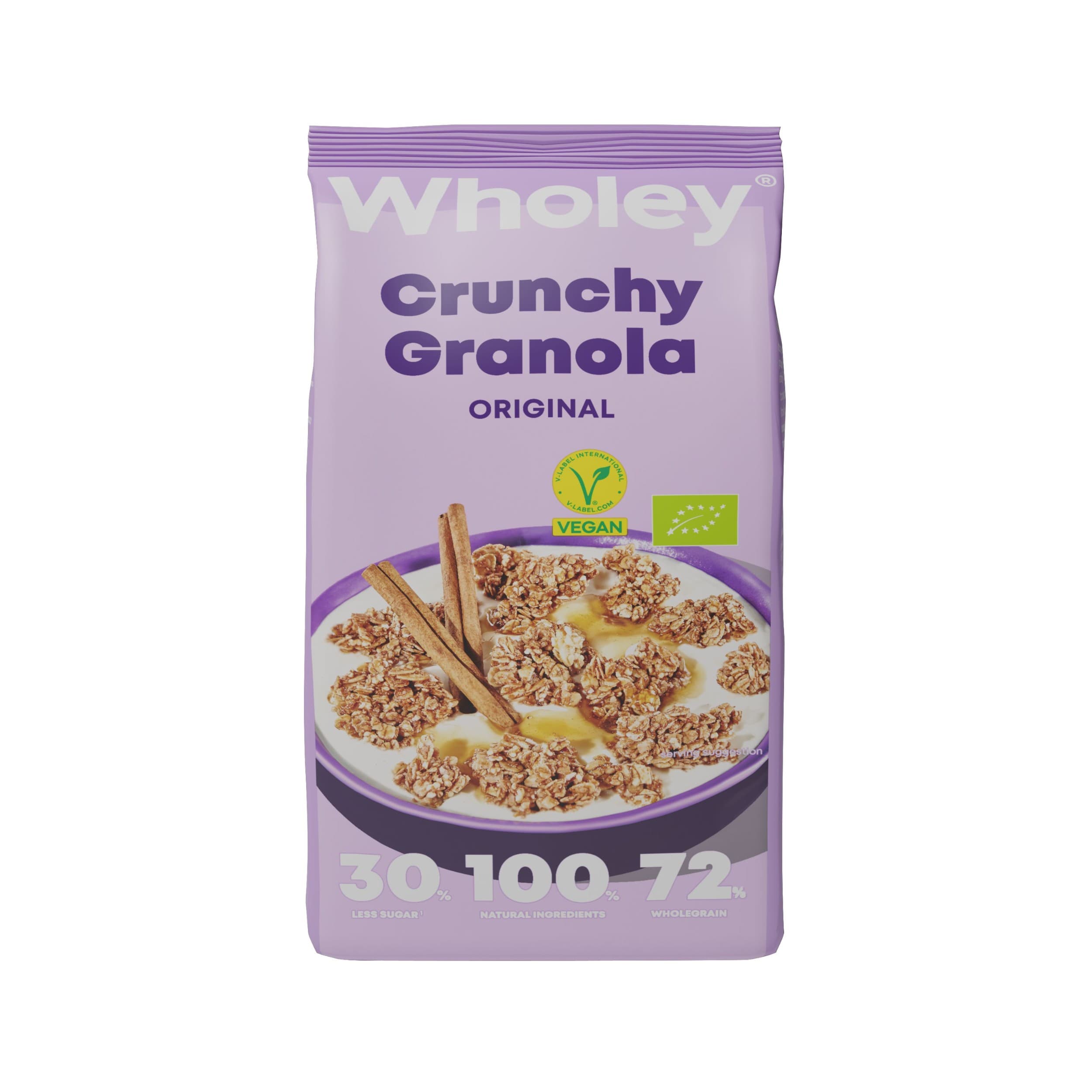 Wholey Křupavá granola original BIO 300g