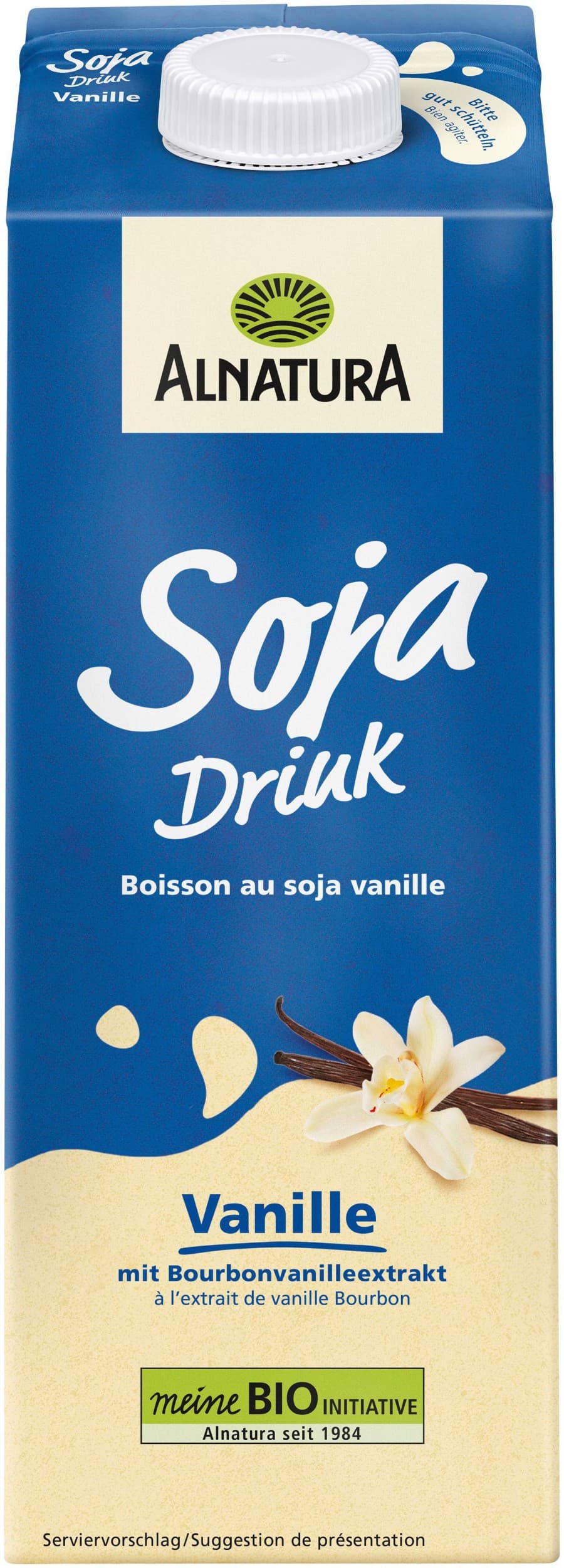 Alnatura BIO Sójový nápoj vanilkový 1 l