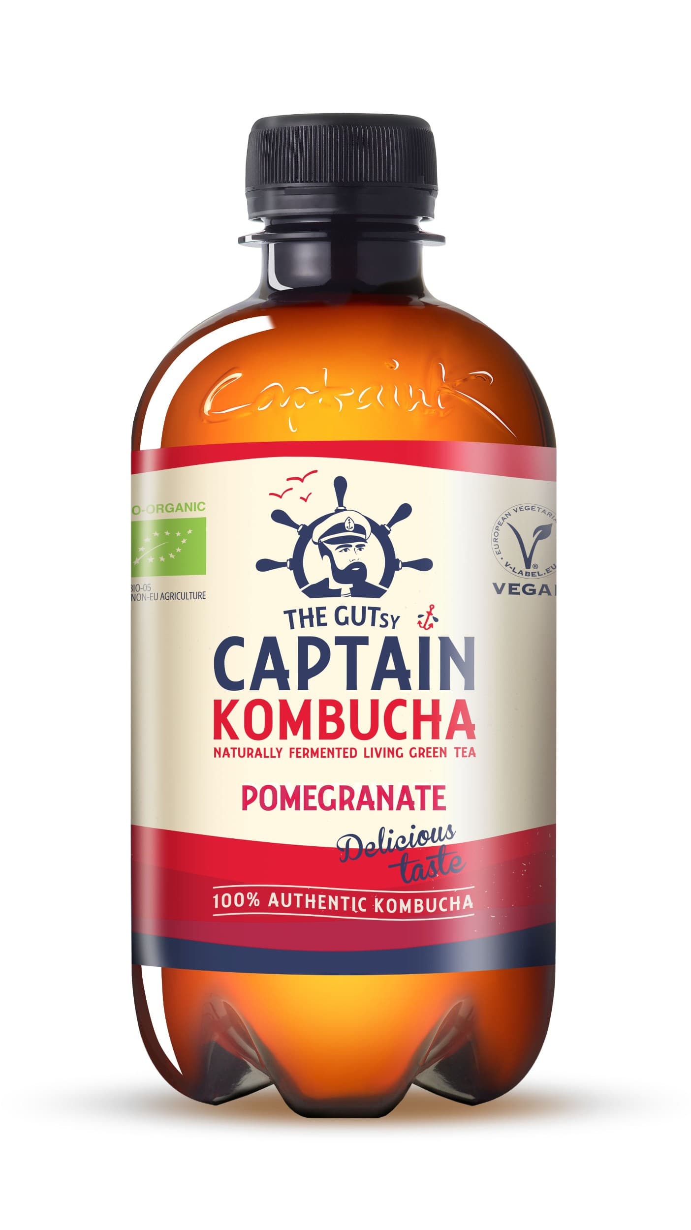 Captain Kombucha granátové jablko 400ml