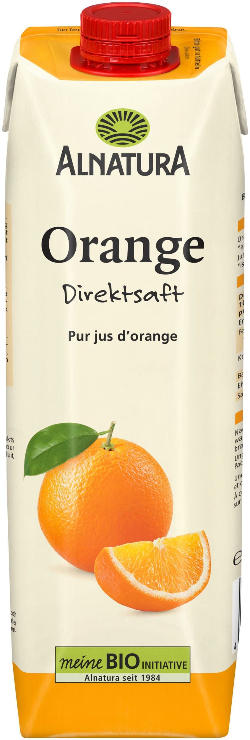 Alnatura  BIO pomerančová šťáva 1l