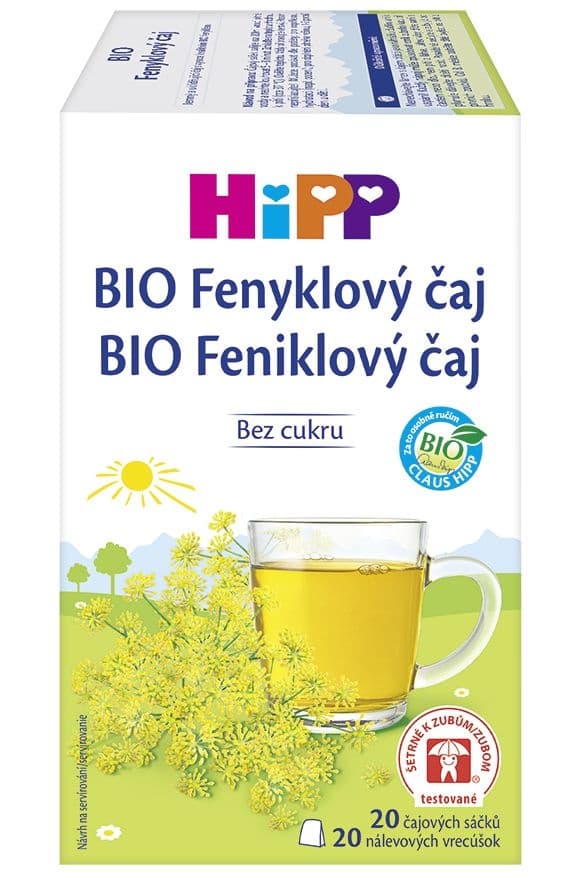 HiPP BIO fenyklový čaj 20x1,5 g