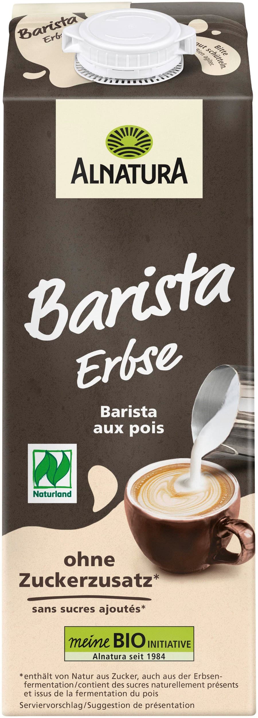 Alnatura BIO Barista hrášek 1 l
