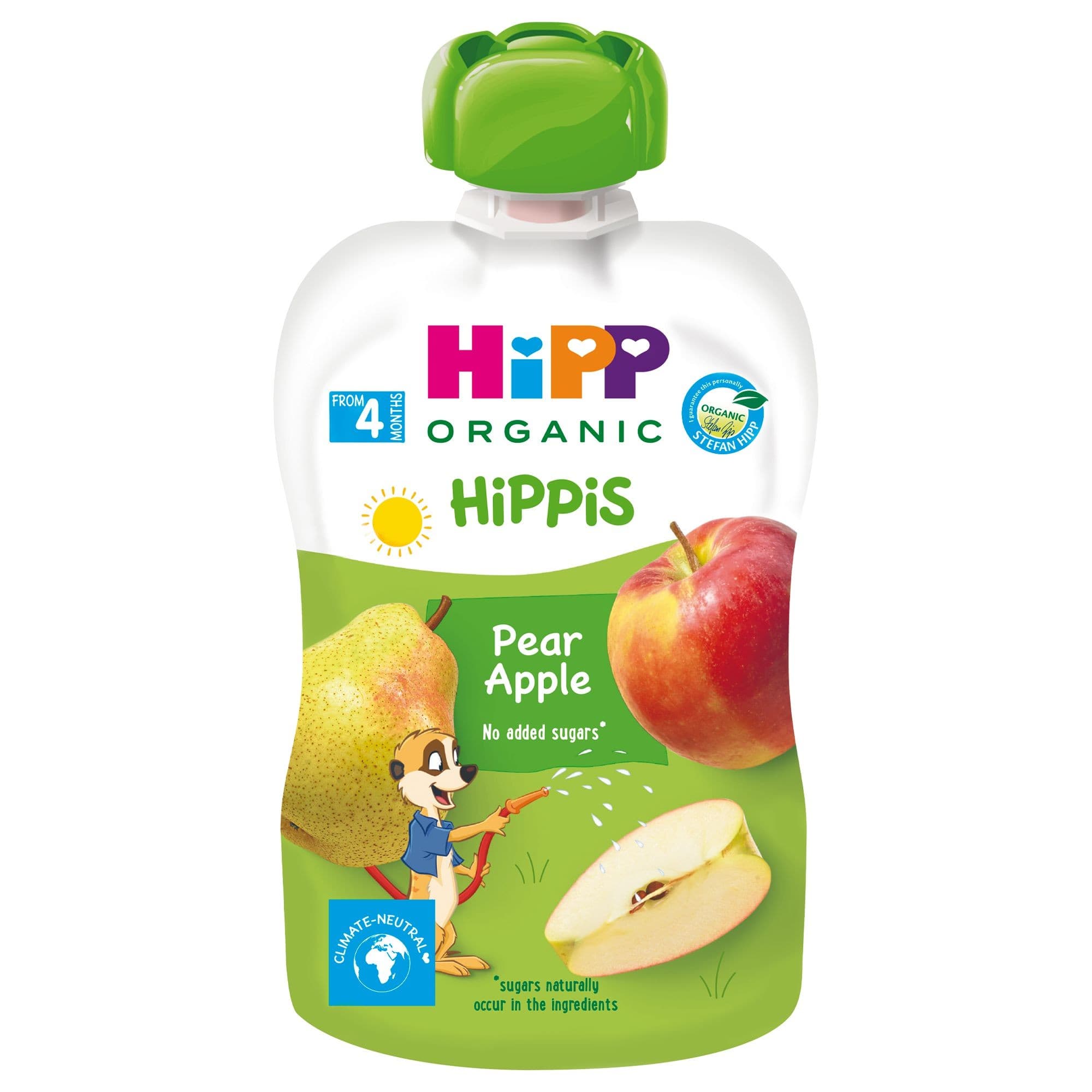 HiPP BIO 100% ovoce jablko-hruška-banán 100 g