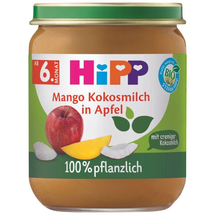 HiPP BIO jablko, mango, kokos 160 g