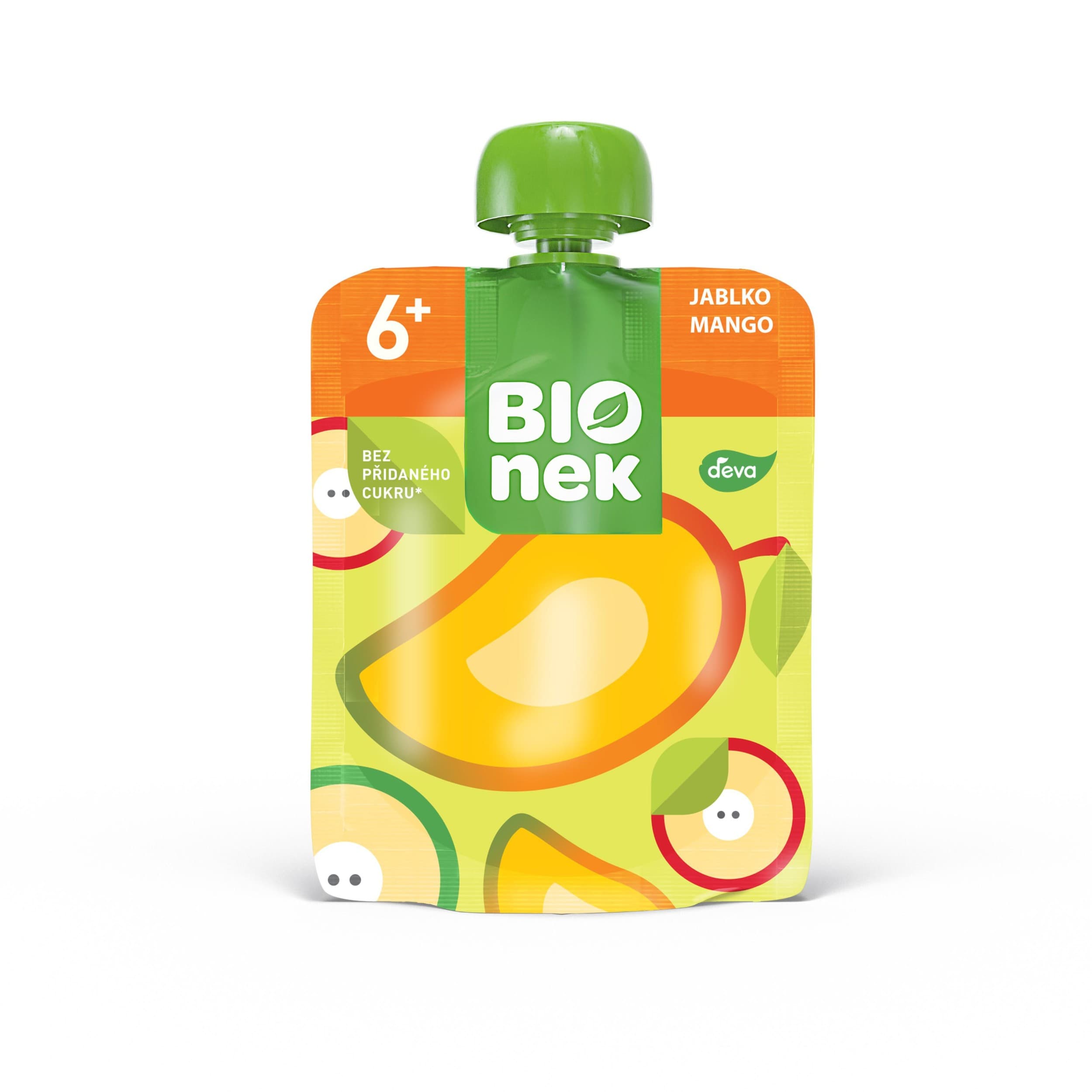 Deva BIOnek Mango, Jablko 6m+ 90g