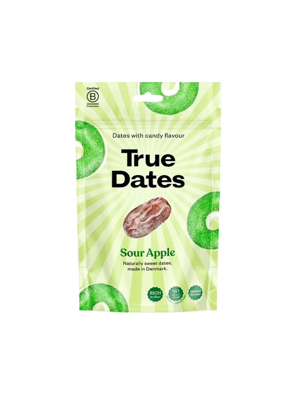 True Dates Datle s příchutí kyselé jablko 100g