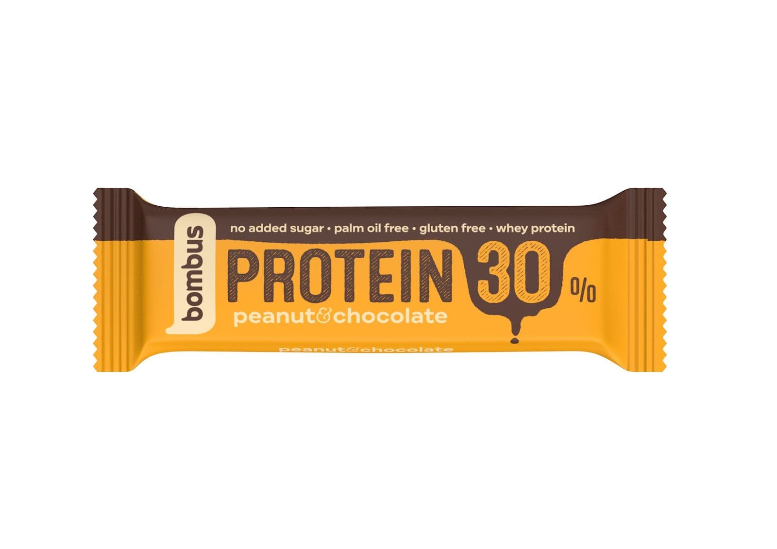 Bombus Protein 30% tyčinka Peanut & Chocolate 50g