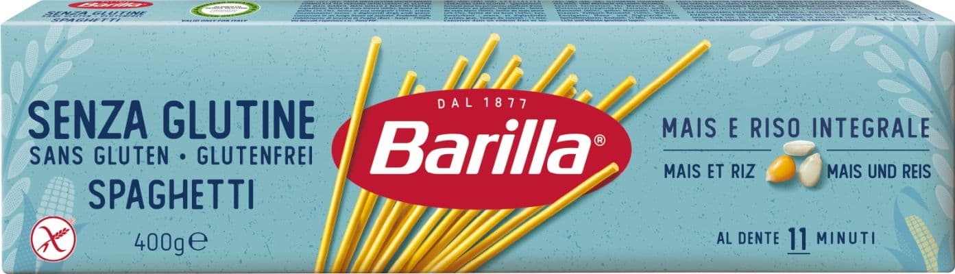 Barilla spaghetti bezlepkové 400g