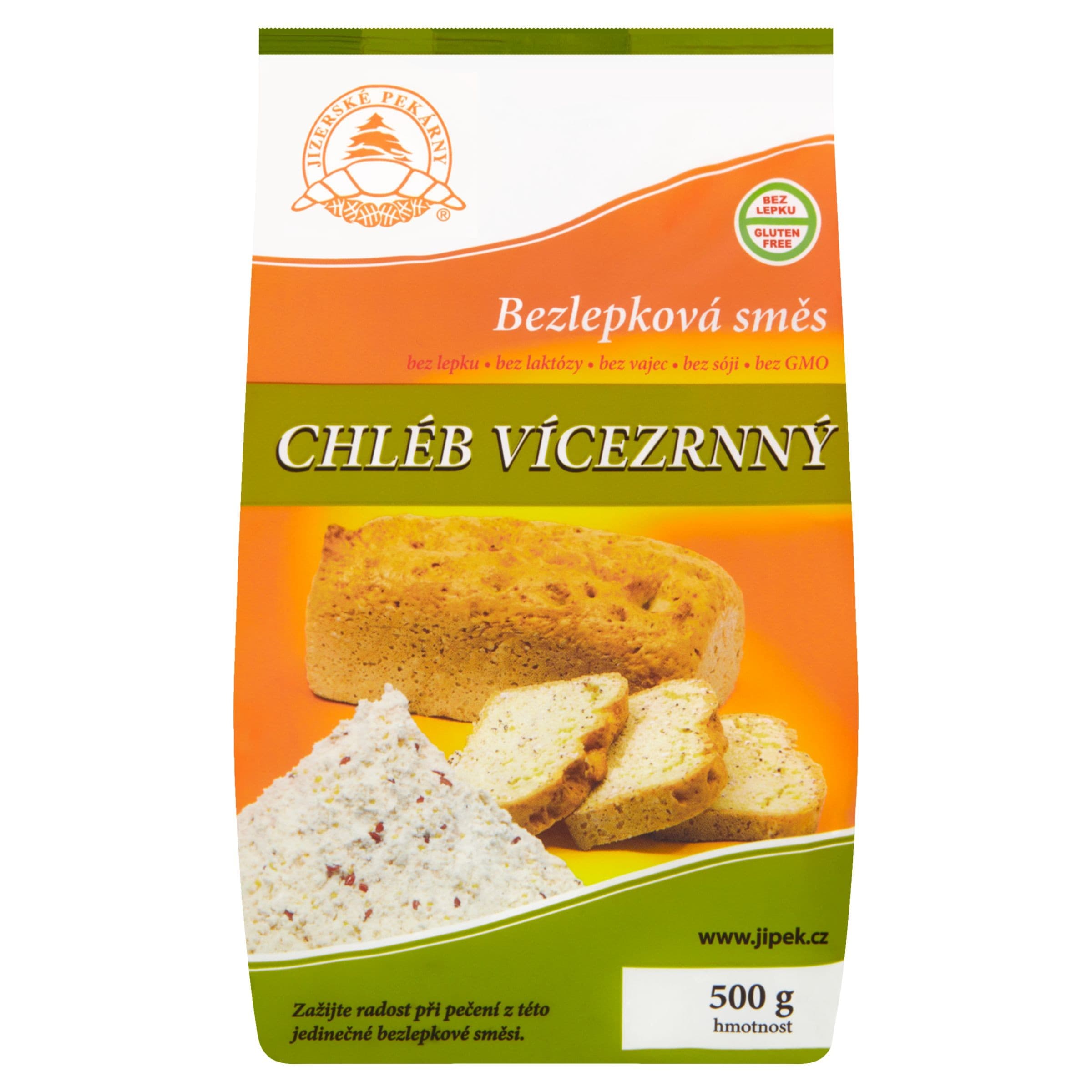 Jizerské pekárny Směs na vícezrnný chléb bez lepku 500 g