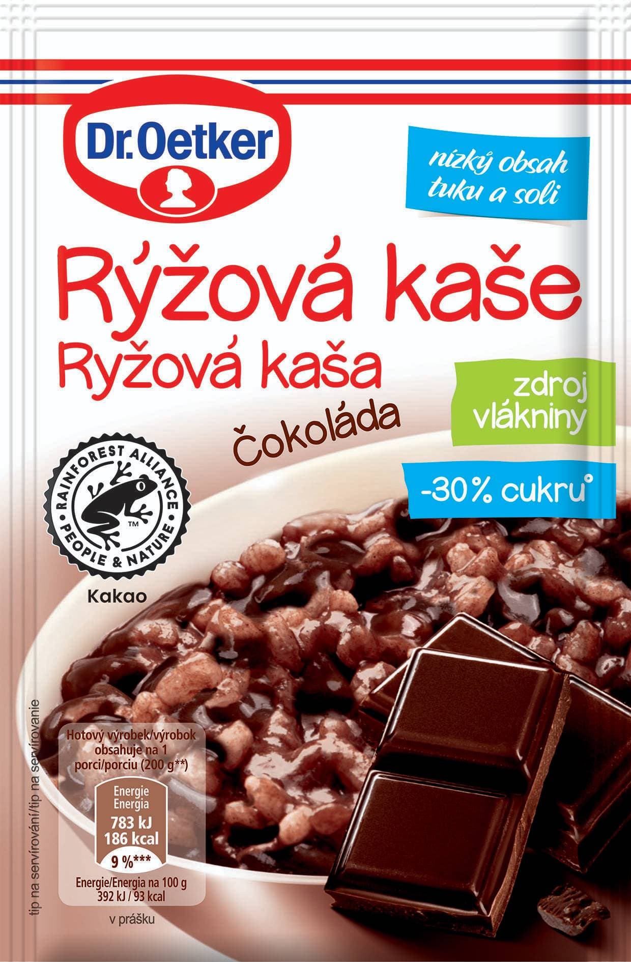 Dr.Oetker Rýžová kaše Čokoláda 50 g