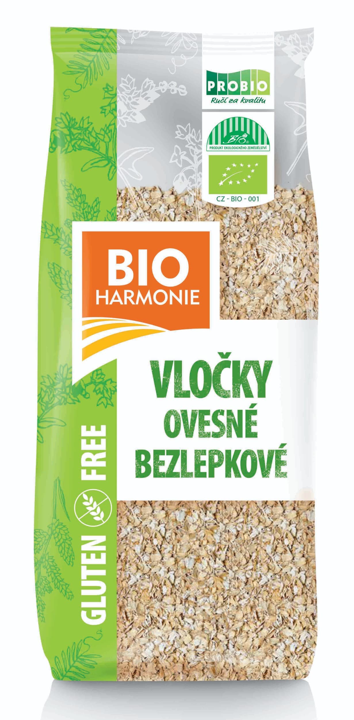 BIO Harmonie Vločky ovesné Bezlepkové 250 g