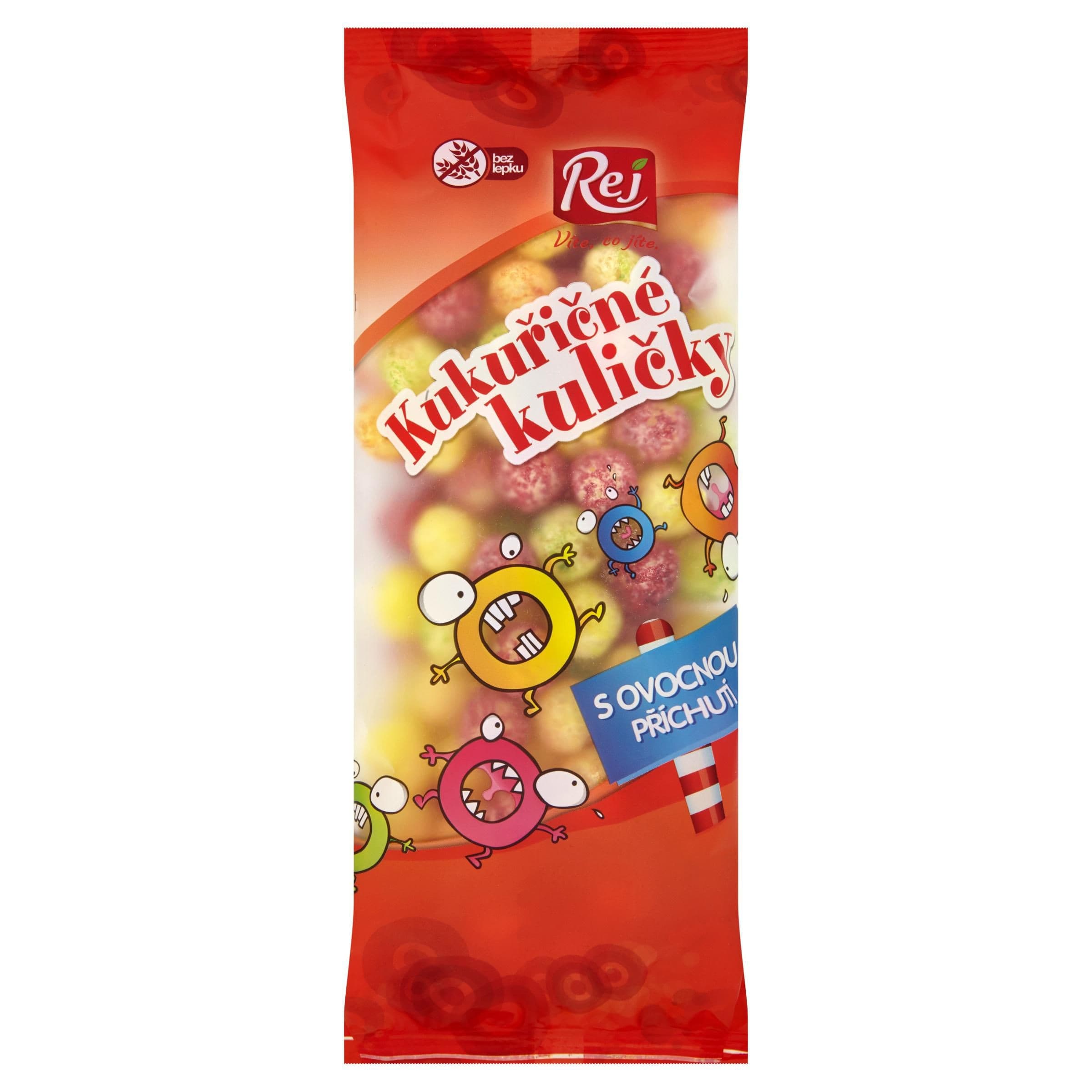 Rej Křupky Kuličky ovocné 45 g