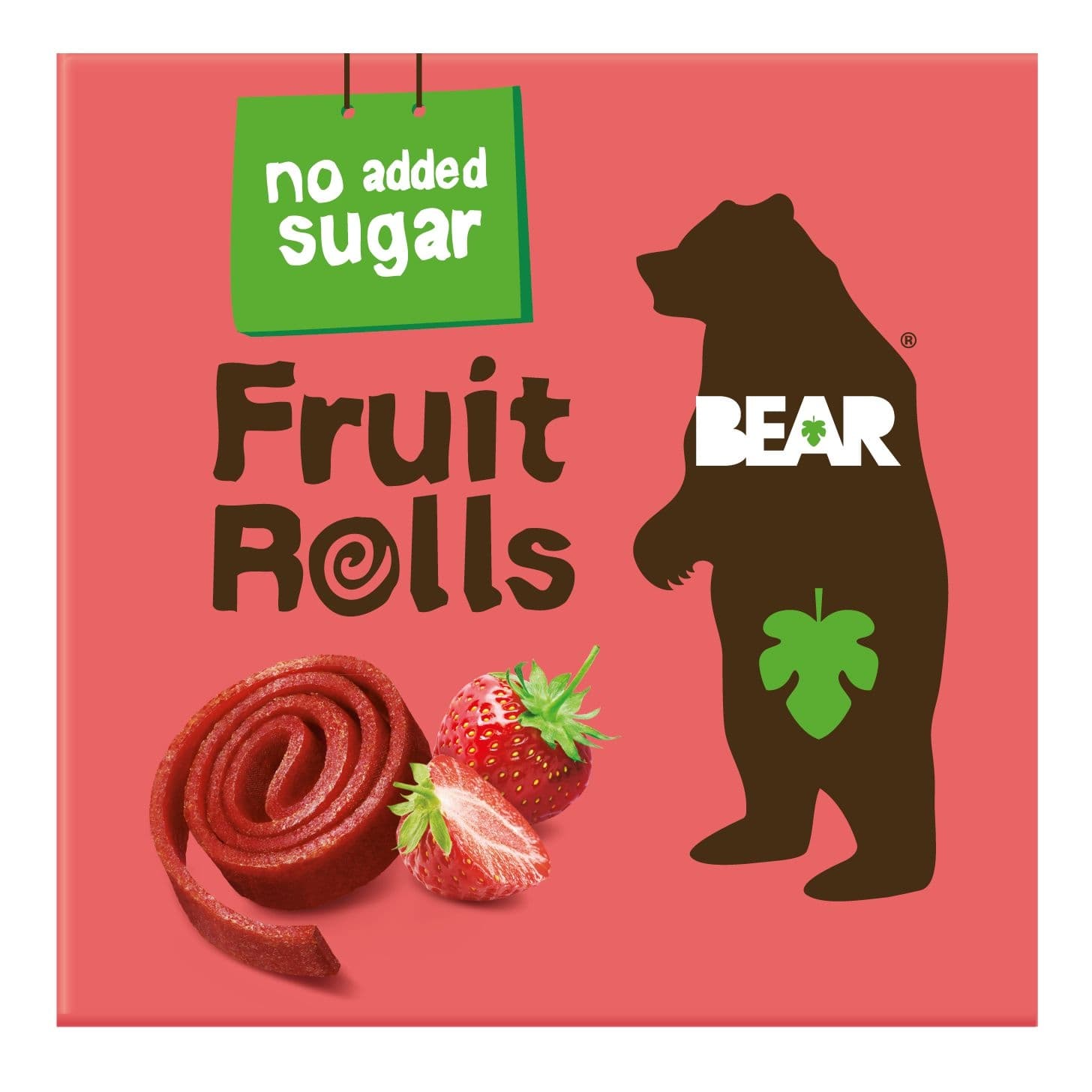 BEAR Fruit Rolls jahoda 5x20g