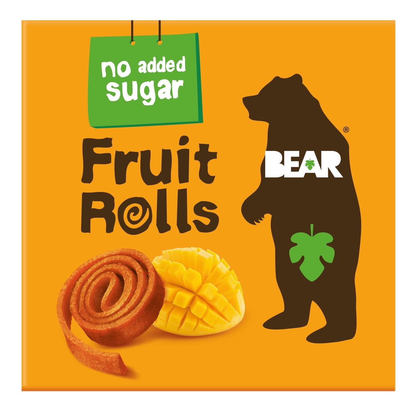 BEAR Fruit Rolls mango ovocné rolované plátky 5x20g