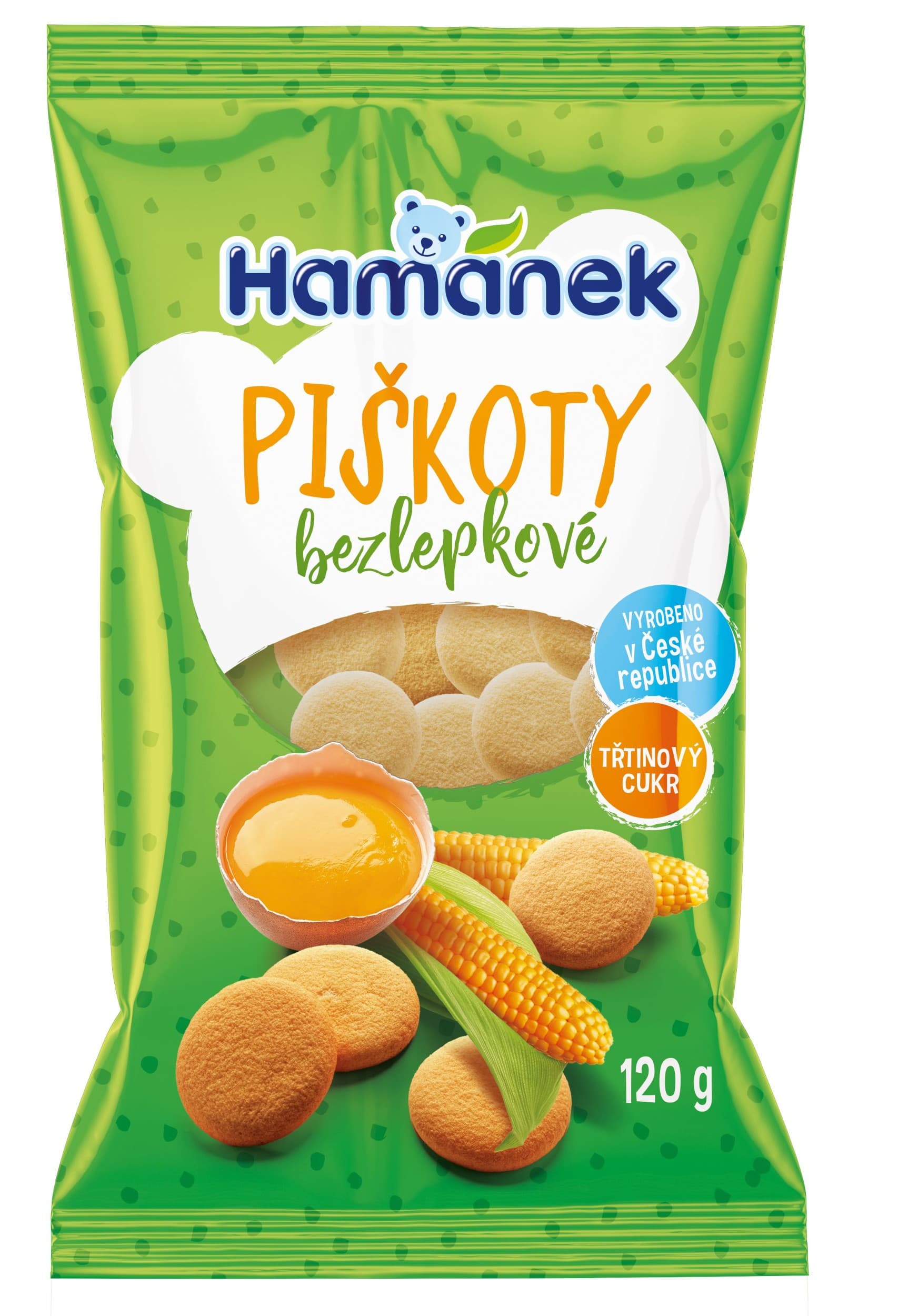 Bezlepkové piškoty 120g