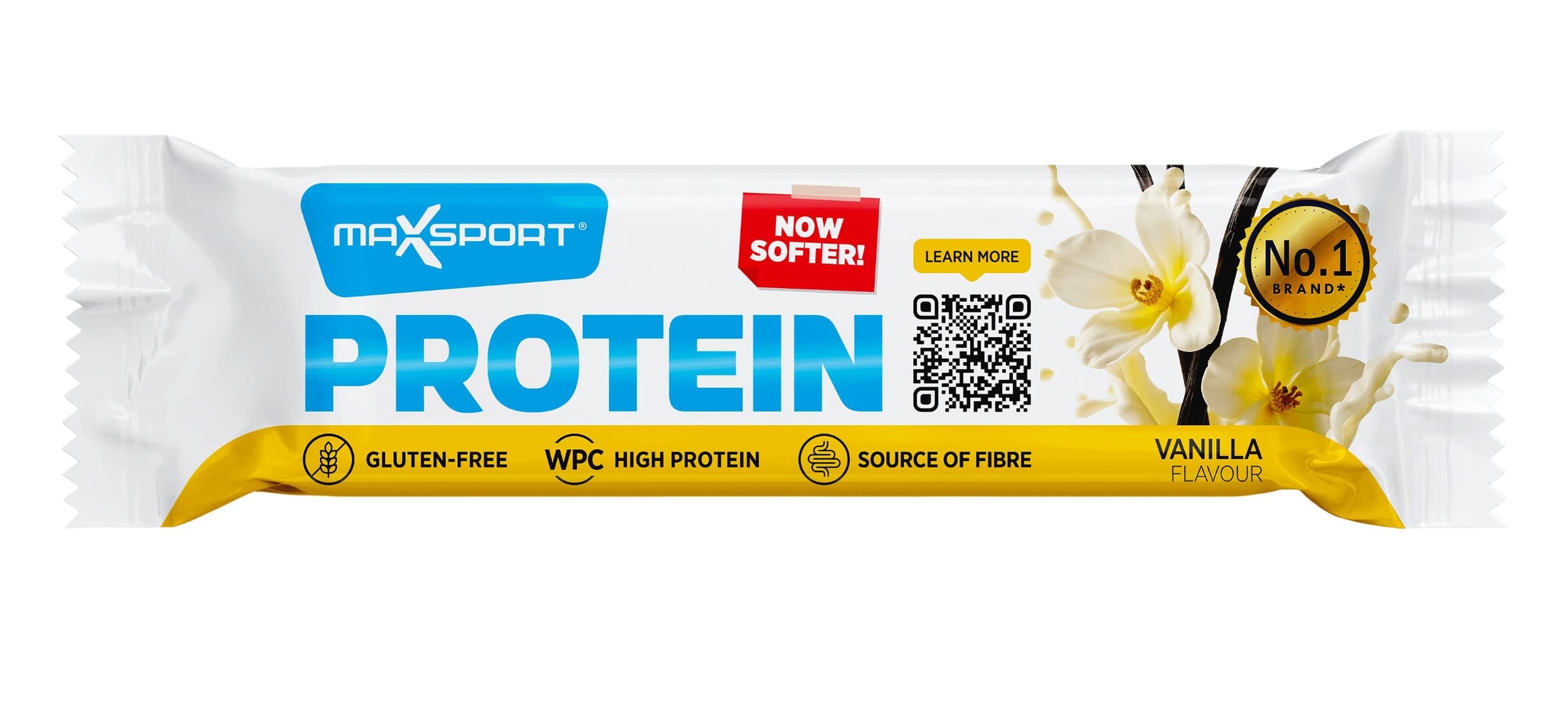 Max Sport Protein tyčinka vanilka bez lepku 50g