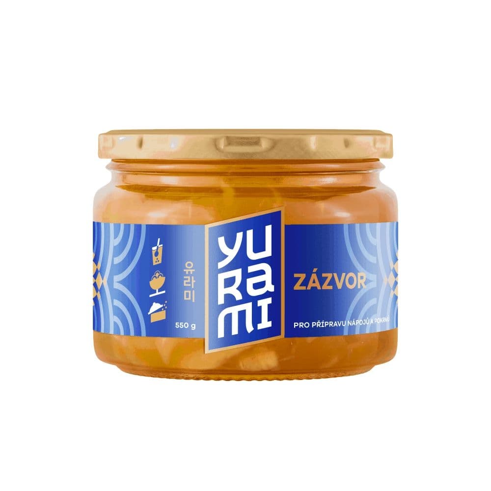 Yuzu Zázvor 550g